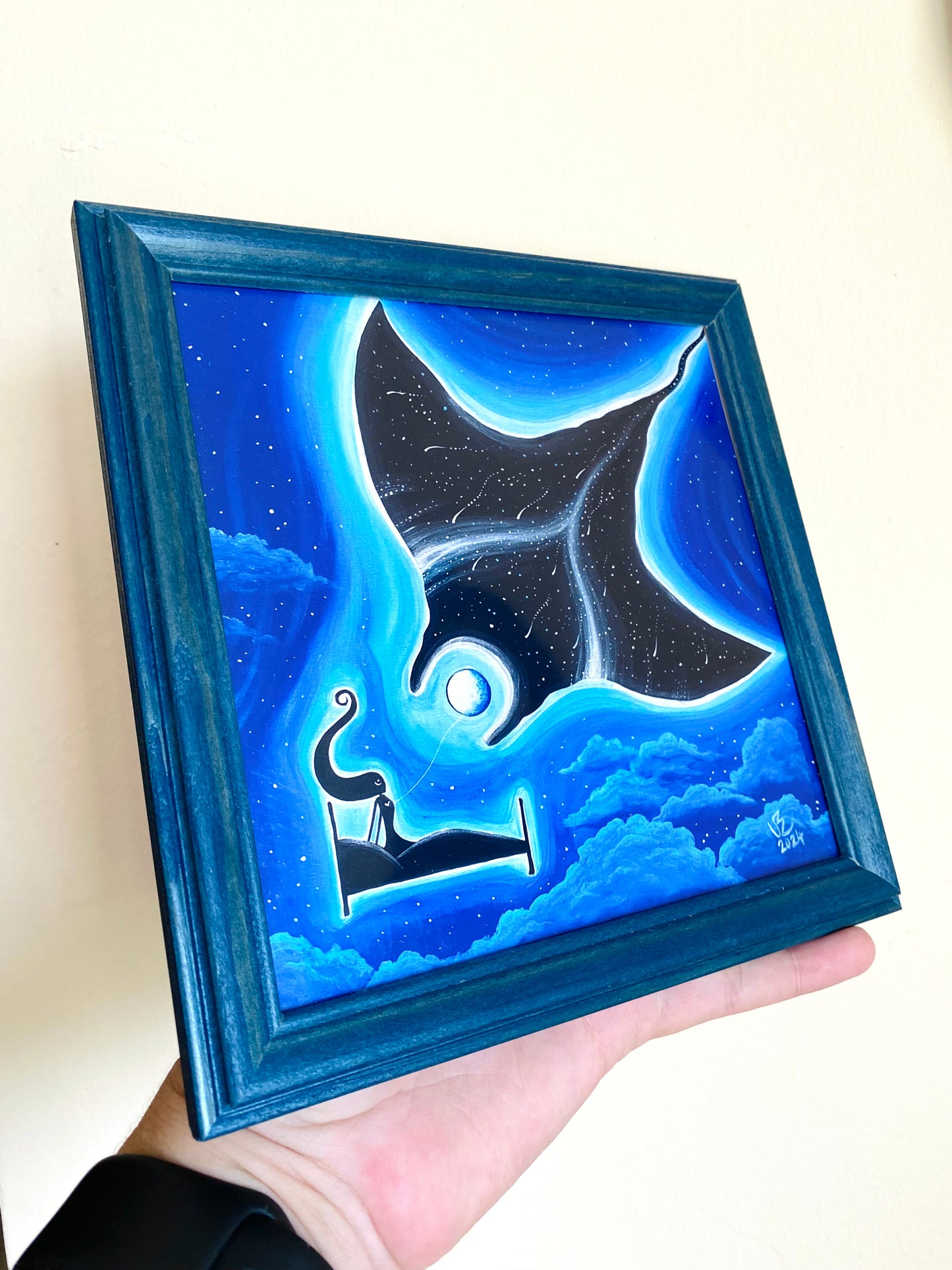 Mini gerahmter Kunstdruck / Mini keretezett művészi nyomat