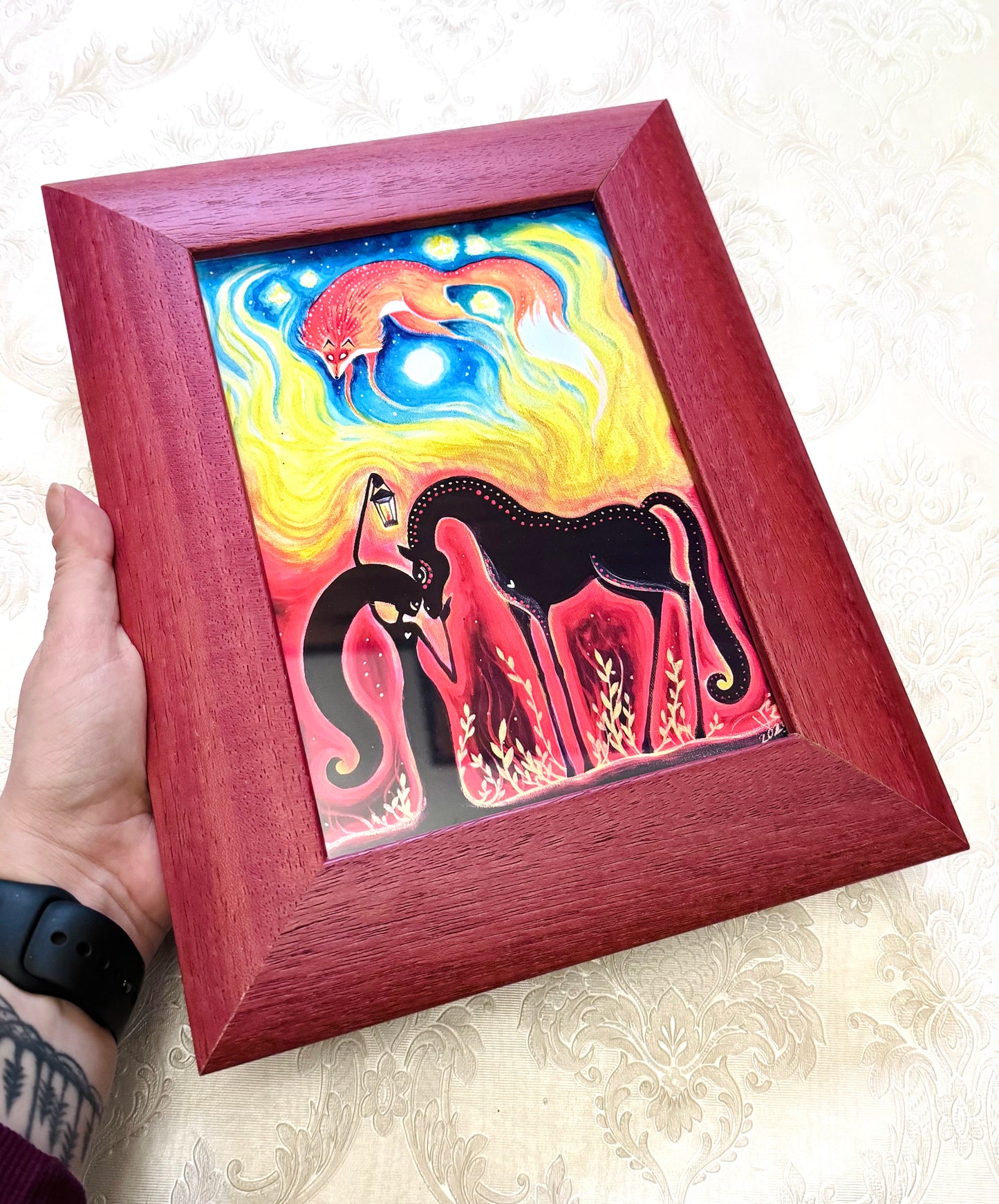 Medium framed art print / Közepes keretezett művészi nyomat