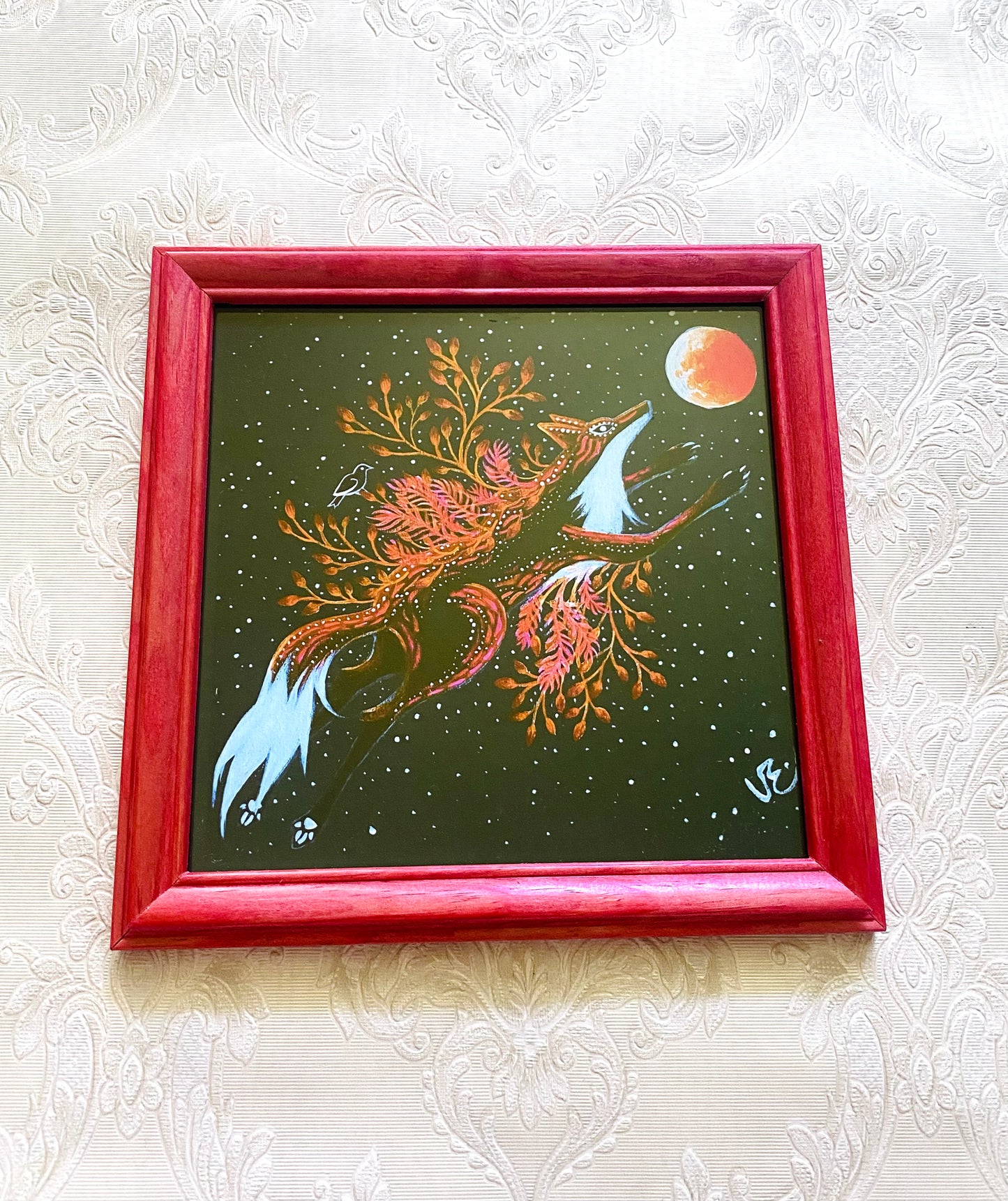 Mini gerahmter Kunstdruck / Mini keretezett művészi nyomat