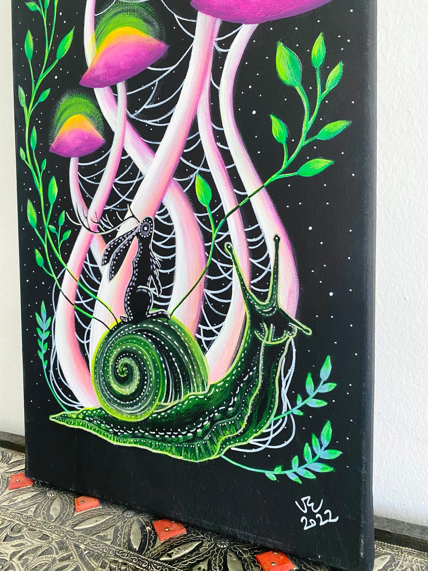 Großes ORIGINAL-Acrylgemälde / Nagy EREDETI akril festmény