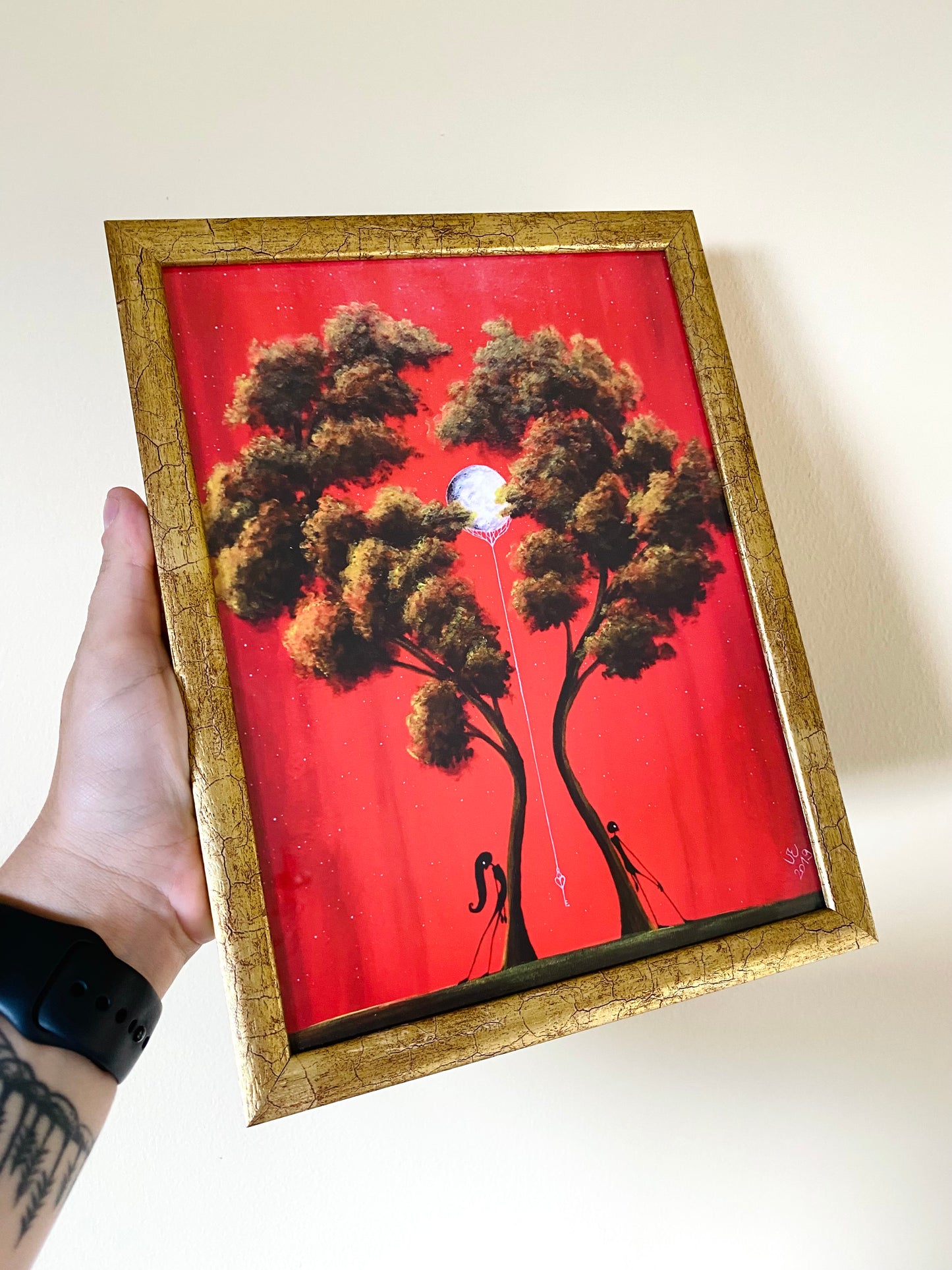 Medium framed art print / Közepes méretű keretezett művészi nyomat