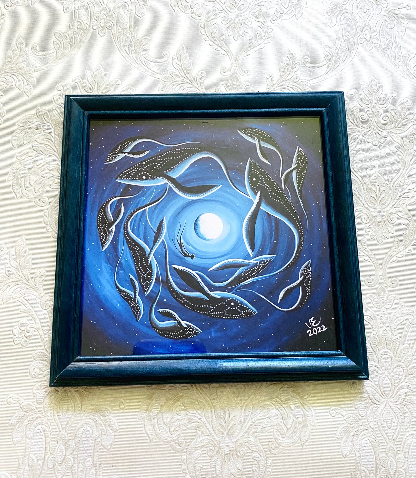 Mini gerahmter Kunstdruck / Mini keretezett művészi nyomat