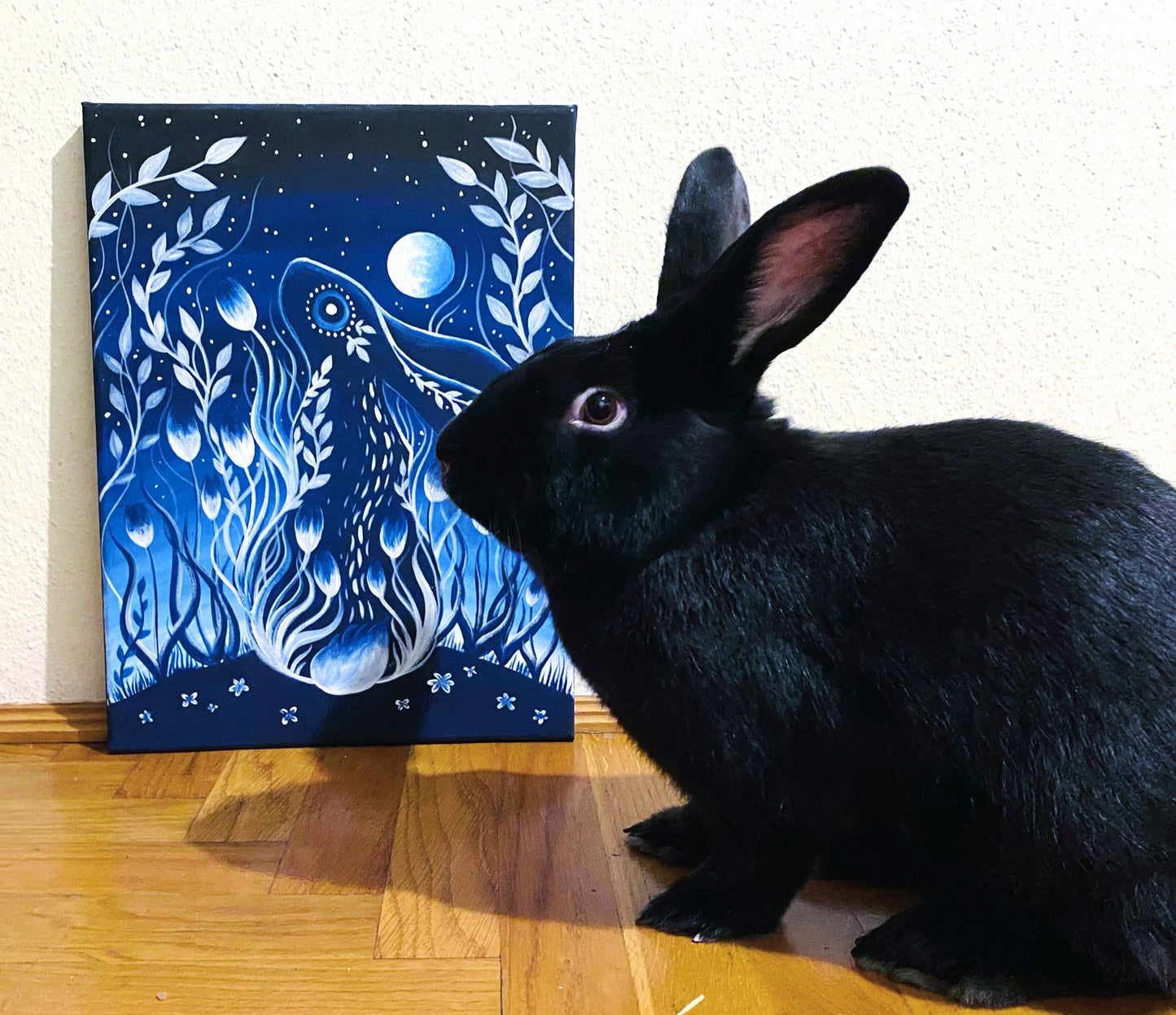Originalkunstwerk – Acrylgemälde auf Leinwand / Eredeti festmény feszített vásznon
