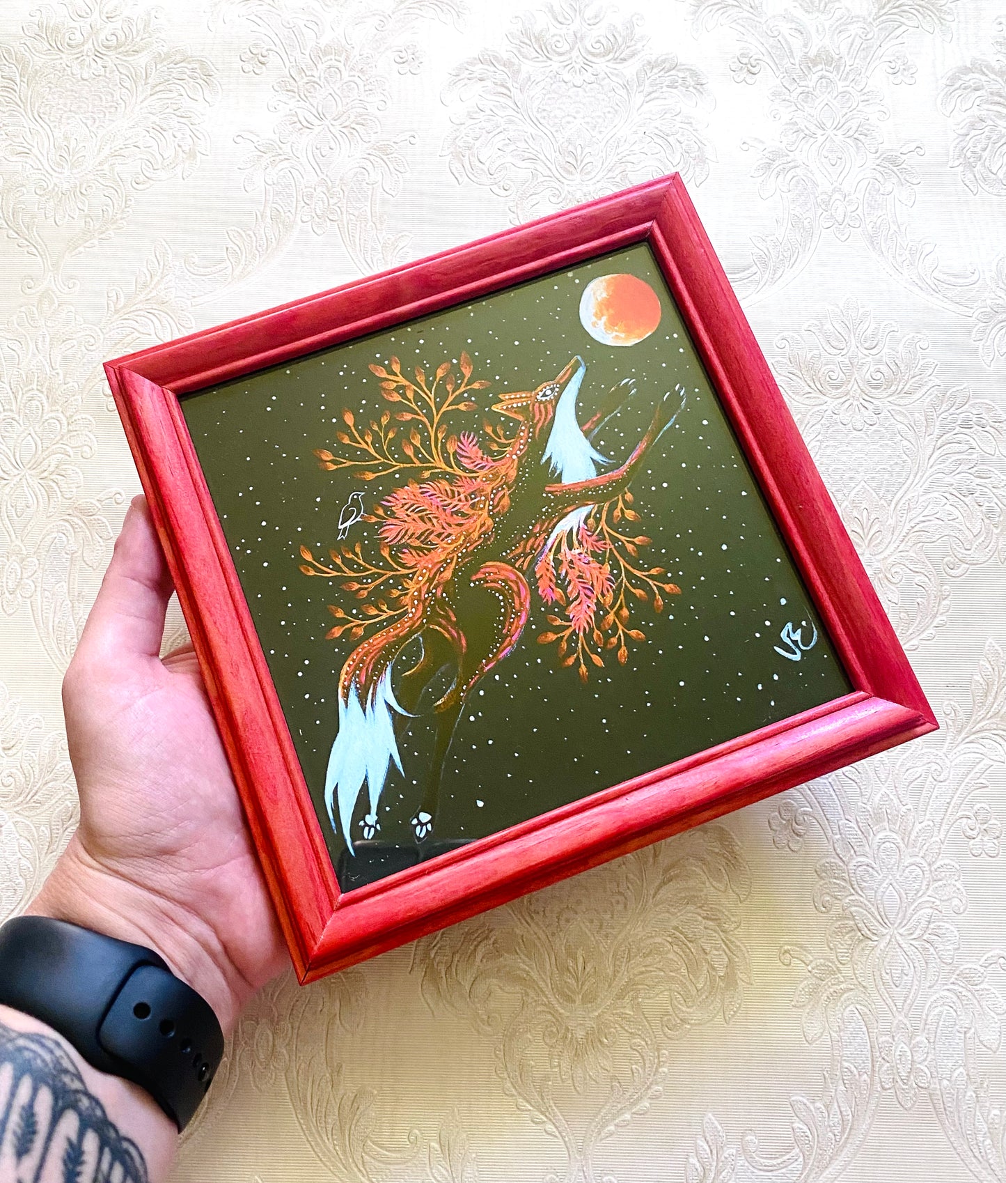 Mini gerahmter Kunstdruck / Mini keretezett művészi nyomat