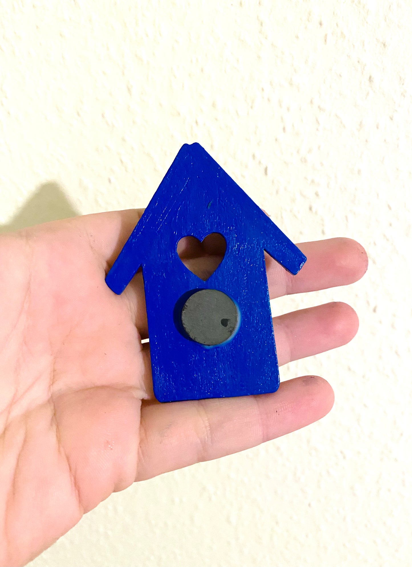 Hand-painted tiny house magnet / Kézzel festett házikó mágnes
