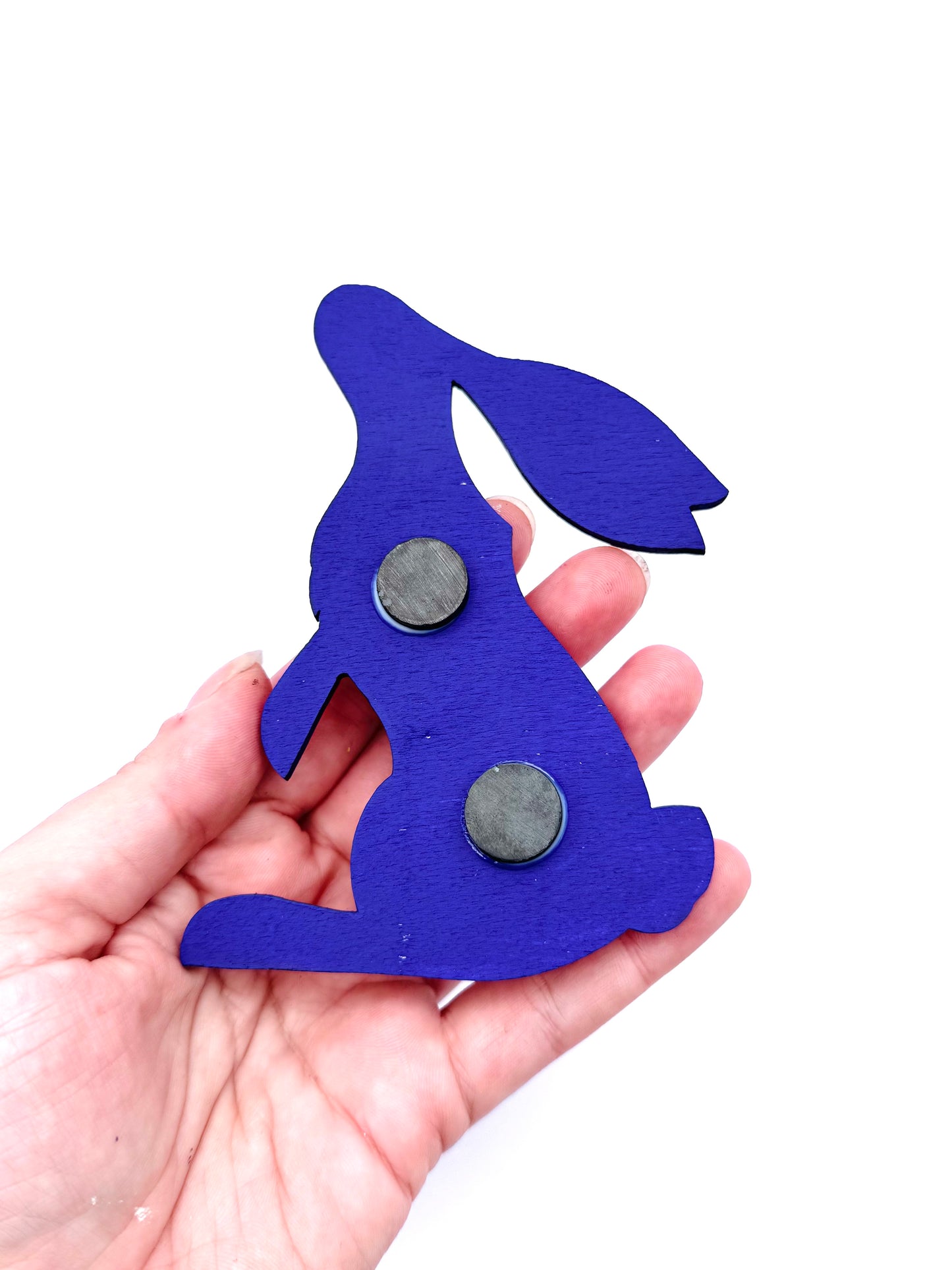 Hand-painted EYCIIR rabbit MAGNET / Kézzel festett EYCIIR nyuszi mágnes