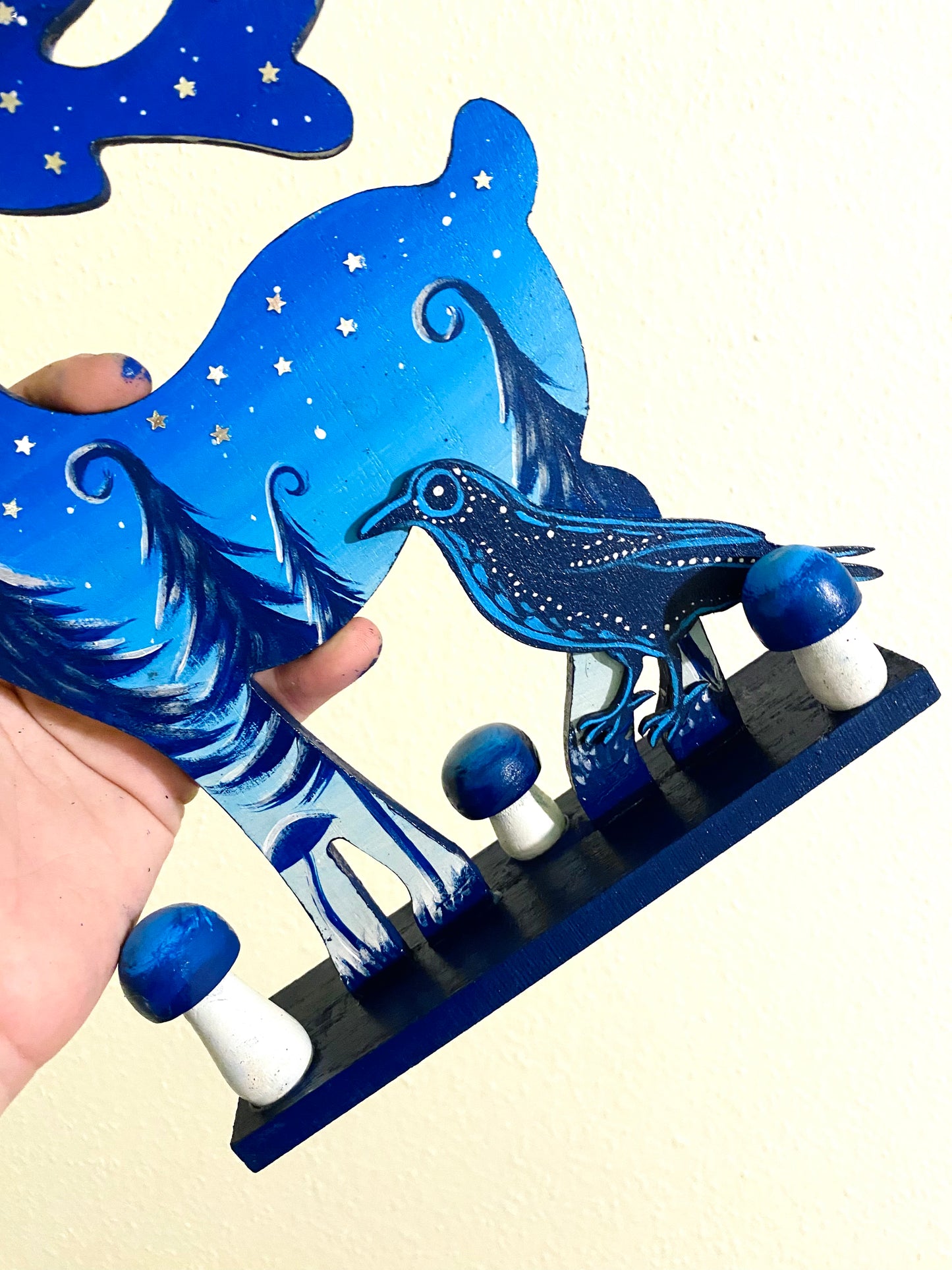 Christmas deer figurine / Karácsonyi szarvas