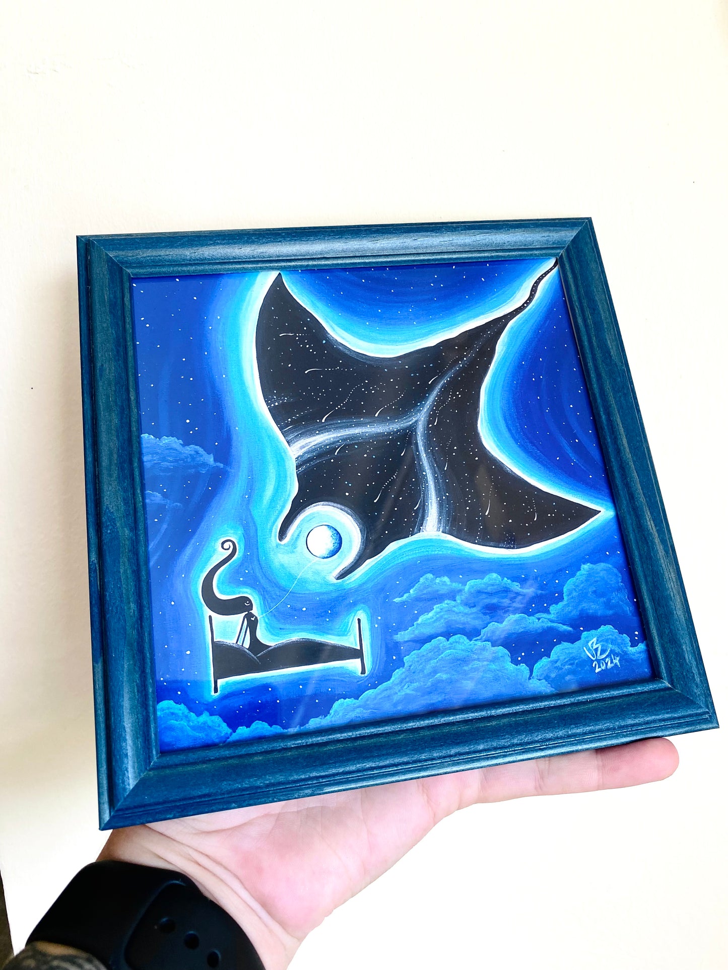 Mini gerahmter Kunstdruck / Mini keretezett művészi nyomat