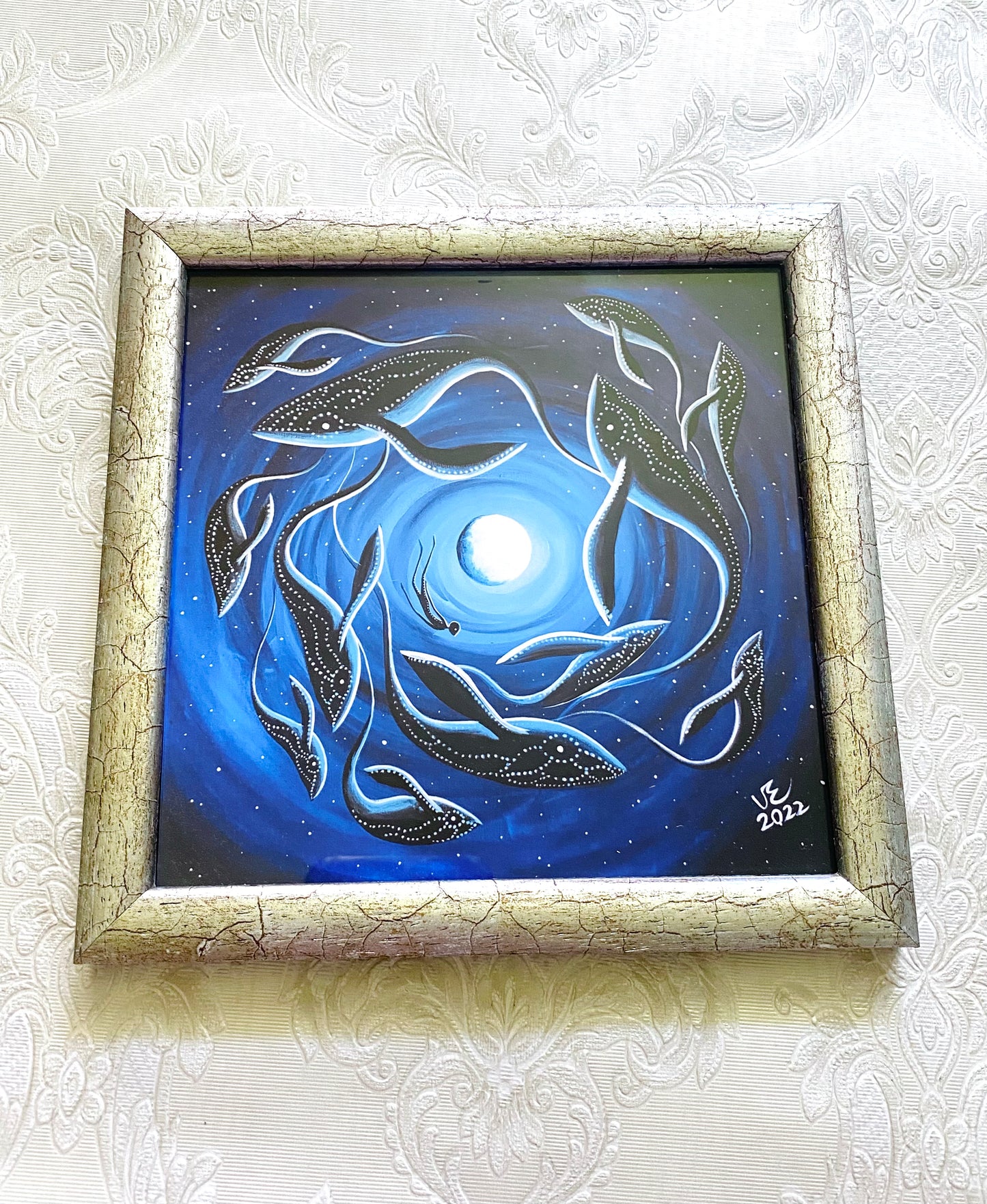 Mini gerahmter Kunstdruck / Mini keretezett művészi nyomat