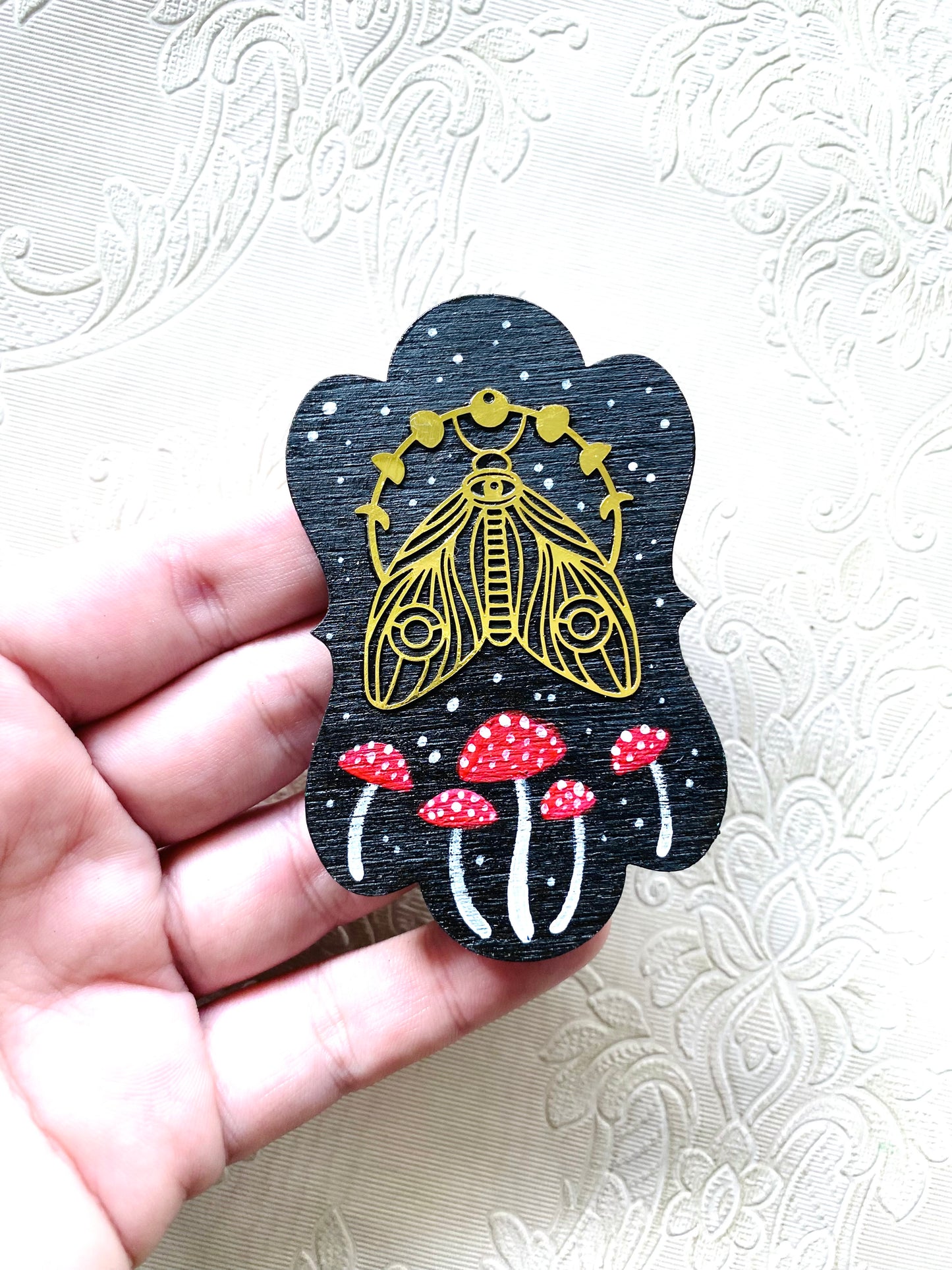 Hand-painted magnet / Kézzel festett mágnes