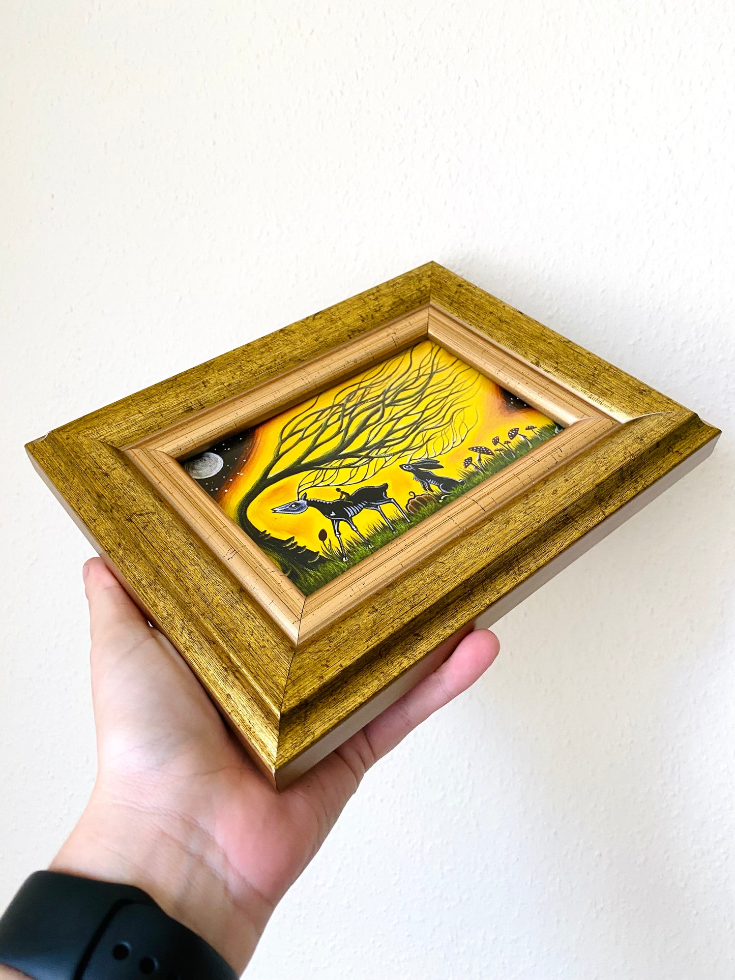 Mini gerahmter Kunstdruck / Mini keretezett művészi nyomat