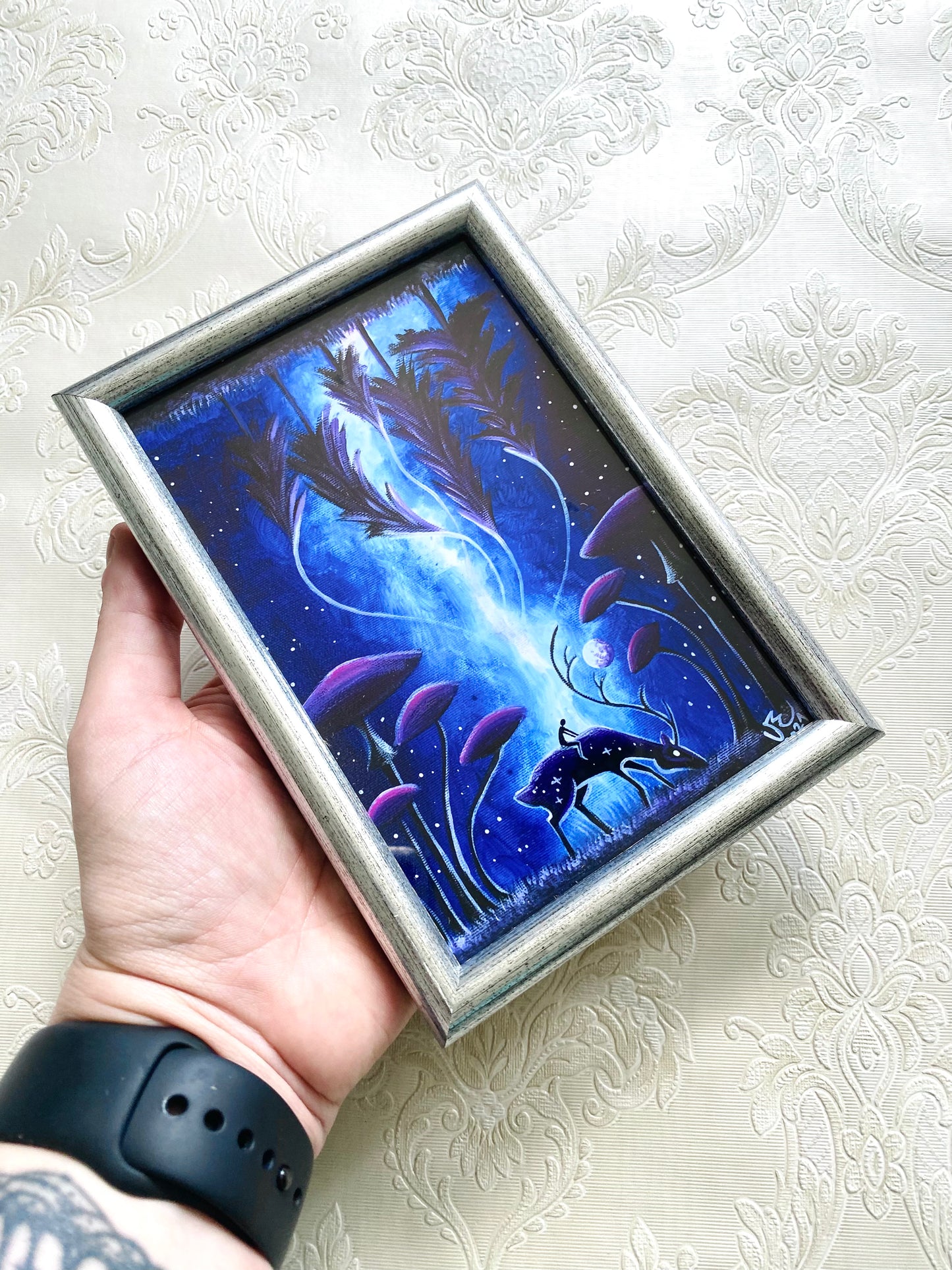 Mini gerahmter Kunstdruck / Mini keretezett művészi nyomat