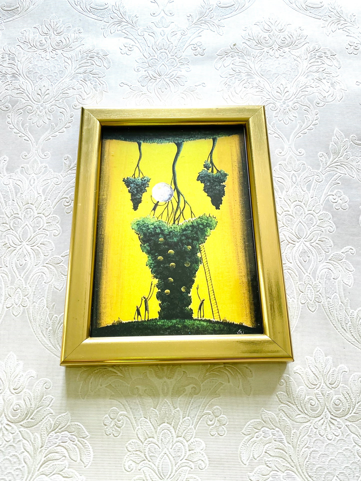 Mini gerahmter Kunstdruck / Mini keretezett művészi nyomat