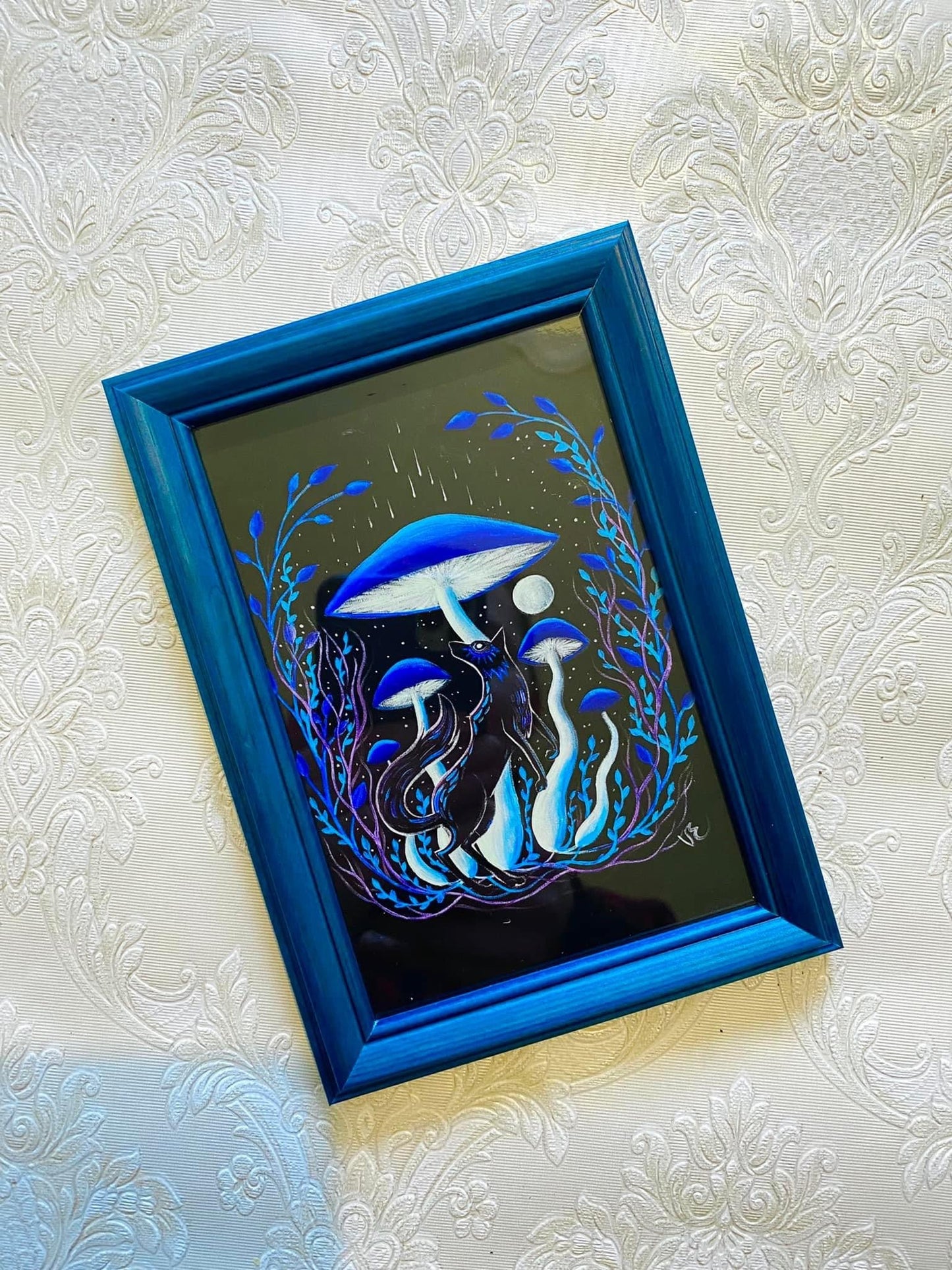 Mini gerahmter Kunstdruck / Mini keretezett művészi nyomat