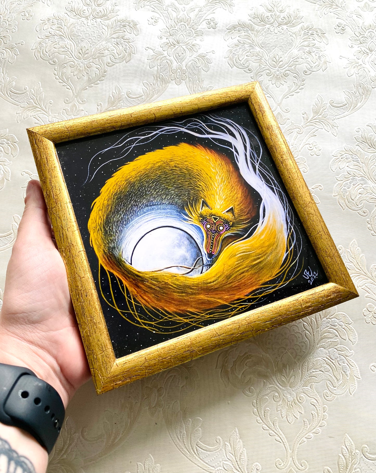 Mini gerahmter Kunstdruck / Mini keretezett művészi nyomat