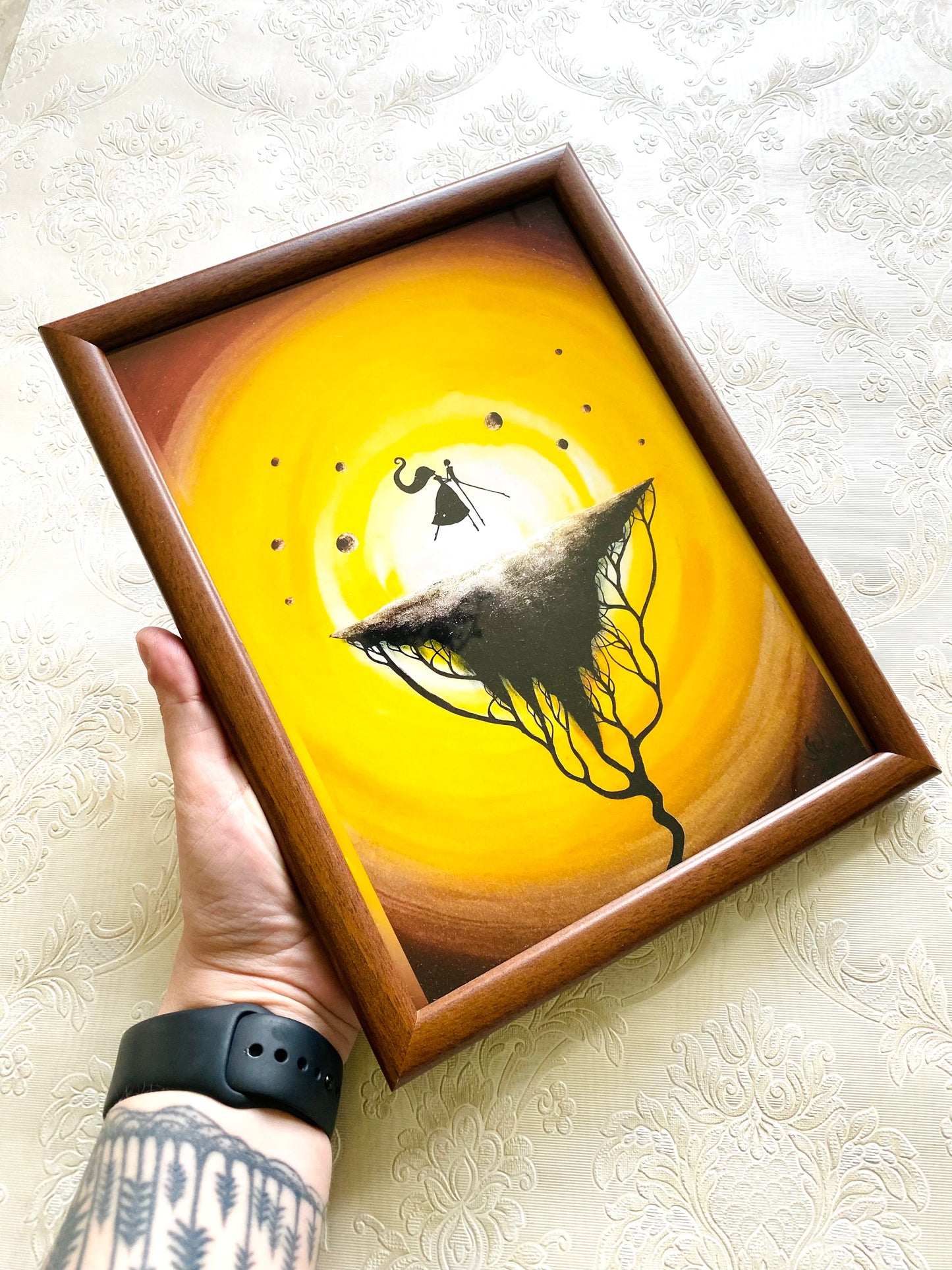 Medium framed art print / Közepes méretű keretezett művészi nyomat