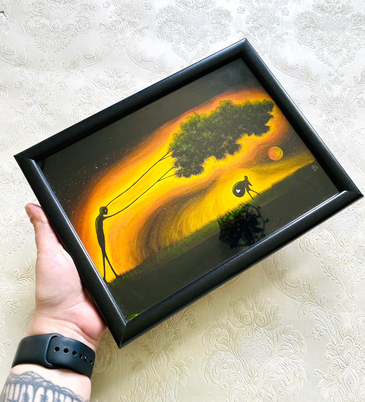 Medium framed art print / Közepes méretű keretezett művészi nyomat