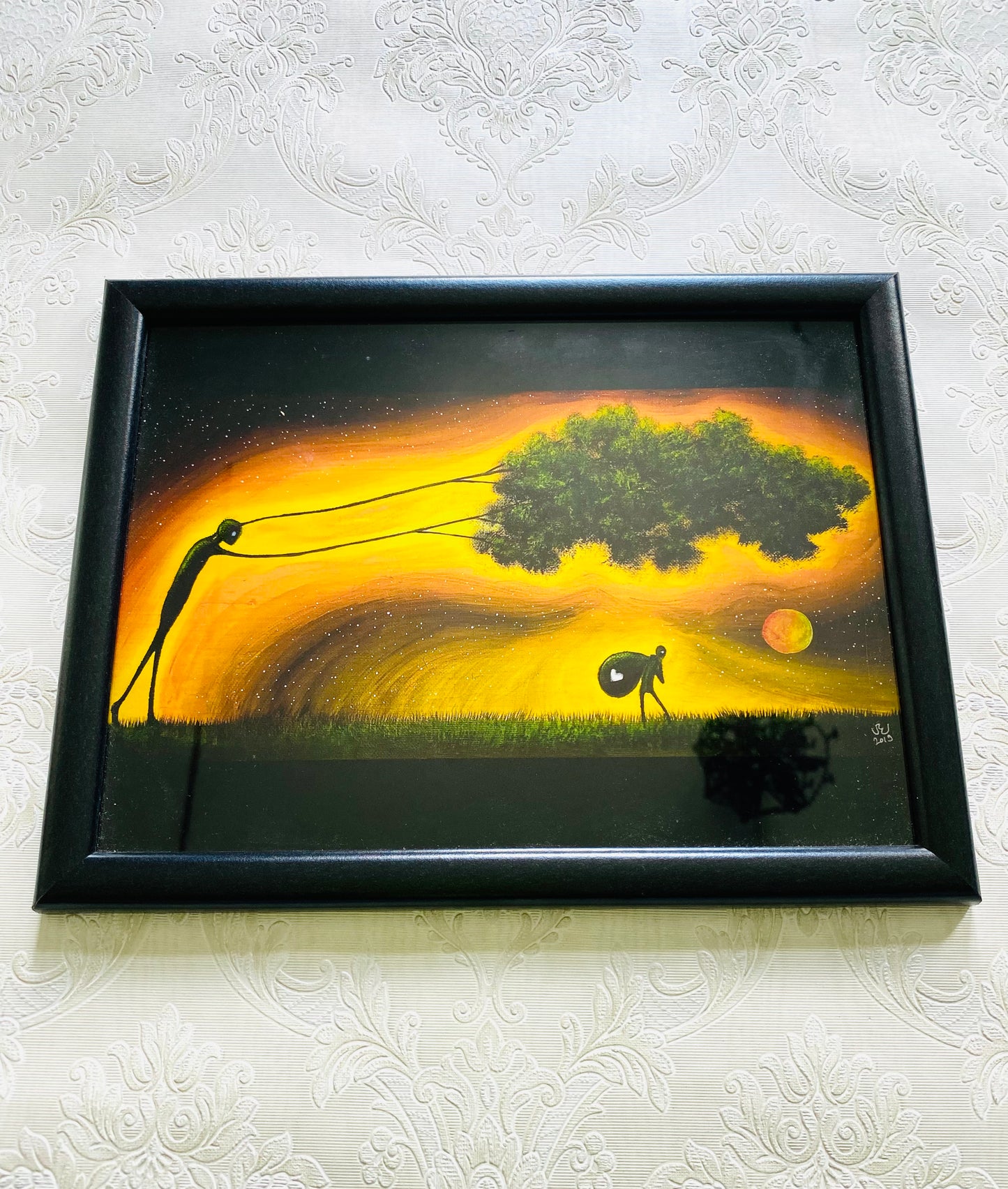 Medium framed art print / Közepes méretű keretezett művészi nyomat