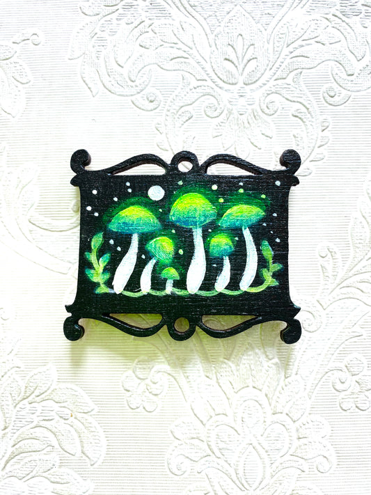 Hand-painted mushroom magnet / Kézzel festett gomba mágnes