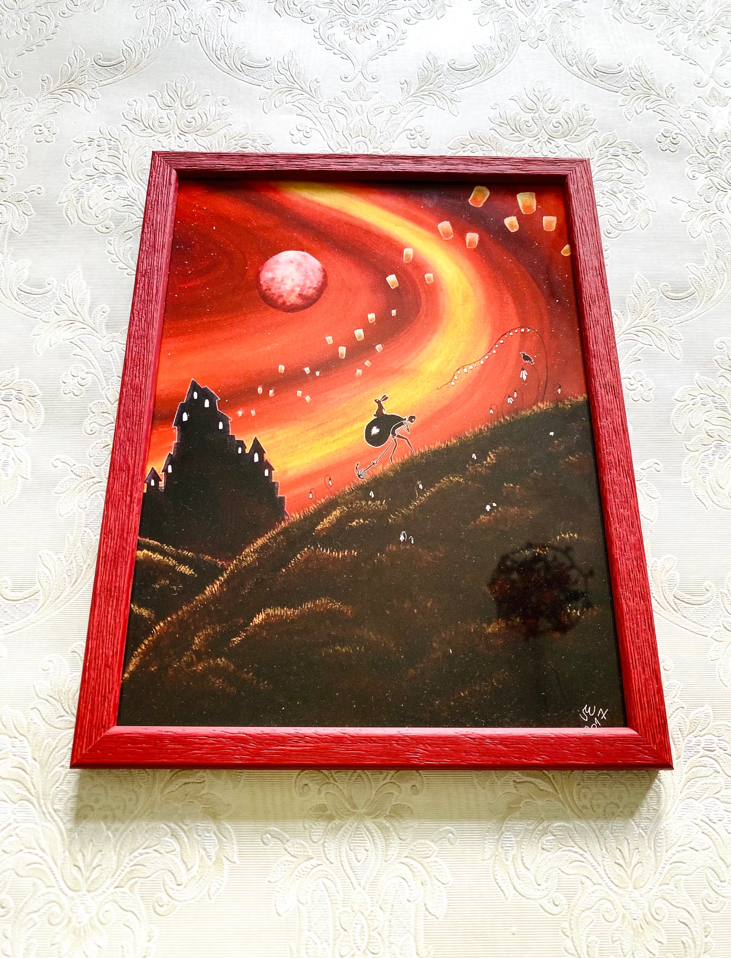 Medium framed art print / Közepes méretű keretezett művészi nyomat