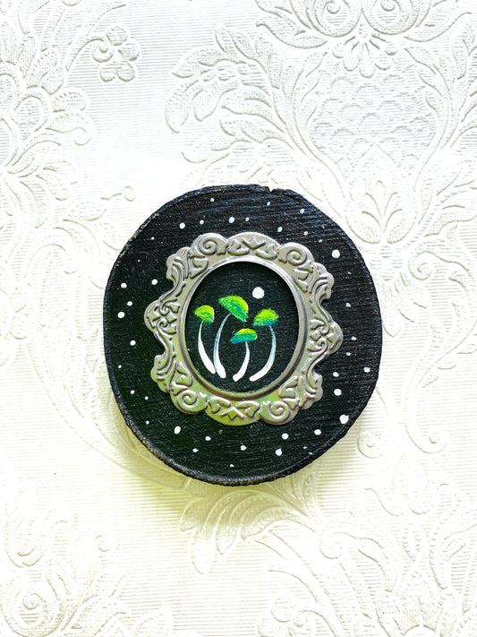 Hand-painted mushroom magnet / Kézzel festett gomba mágnes
