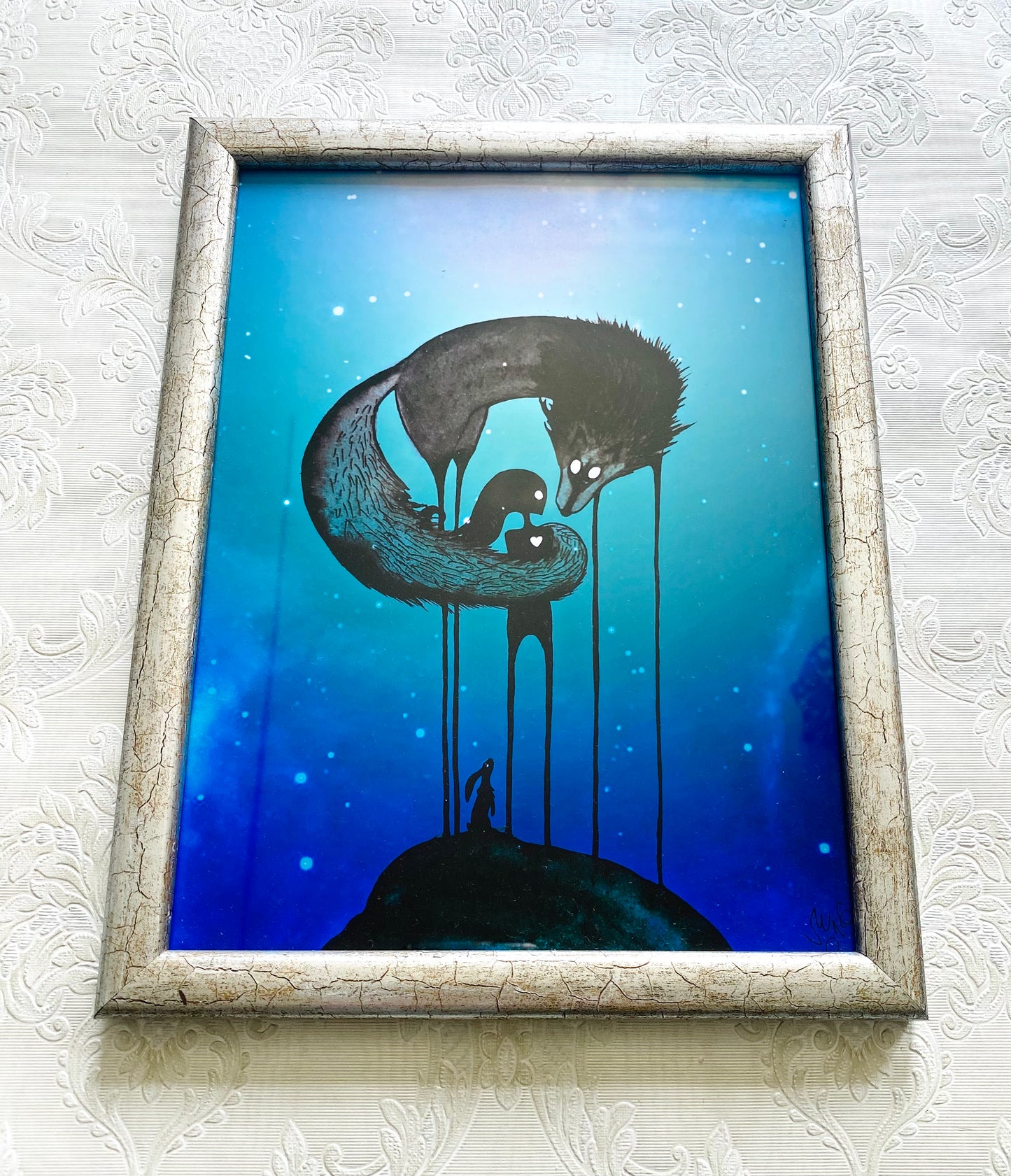 Medium framed art print / Közepes keretezett művészi nyomat