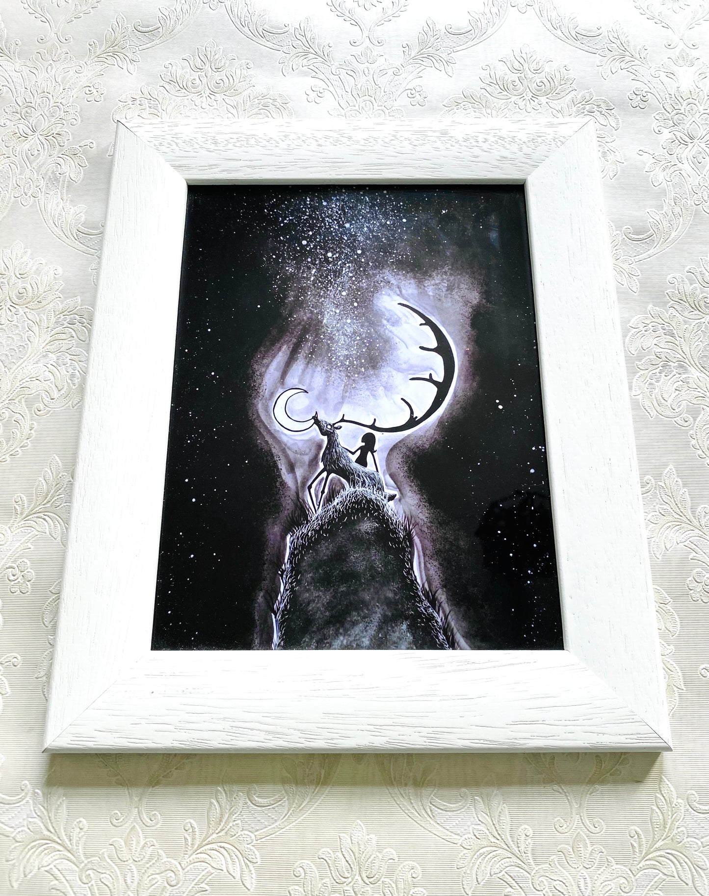 Medium framed art print / Közepes méretű keretezett művészi nyomat