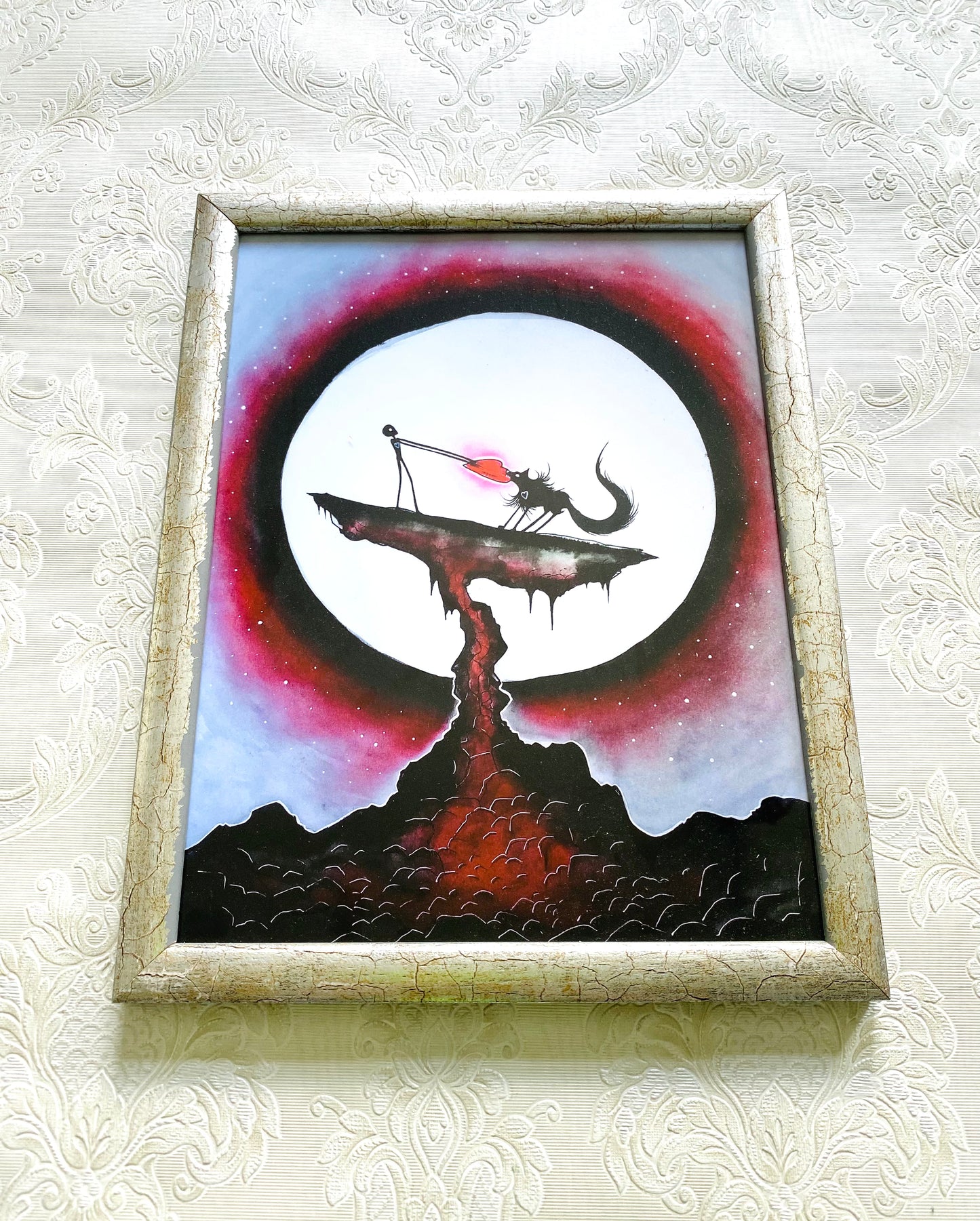 Medium framed art print / Közepes méretű keretezett művészi nyomat