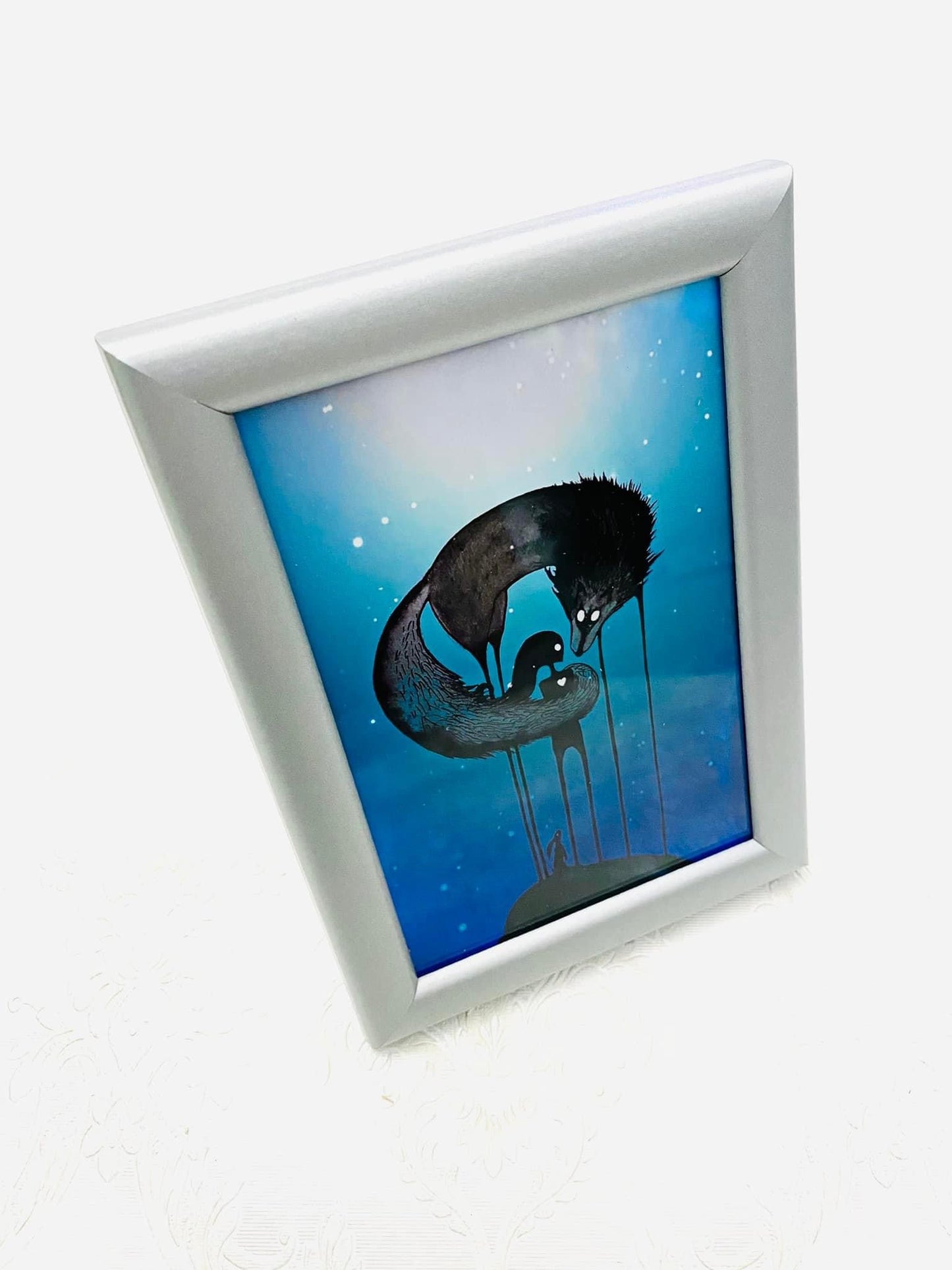 Mini gerahmter Kunstdruck / Mini keretezett művészi nyomat