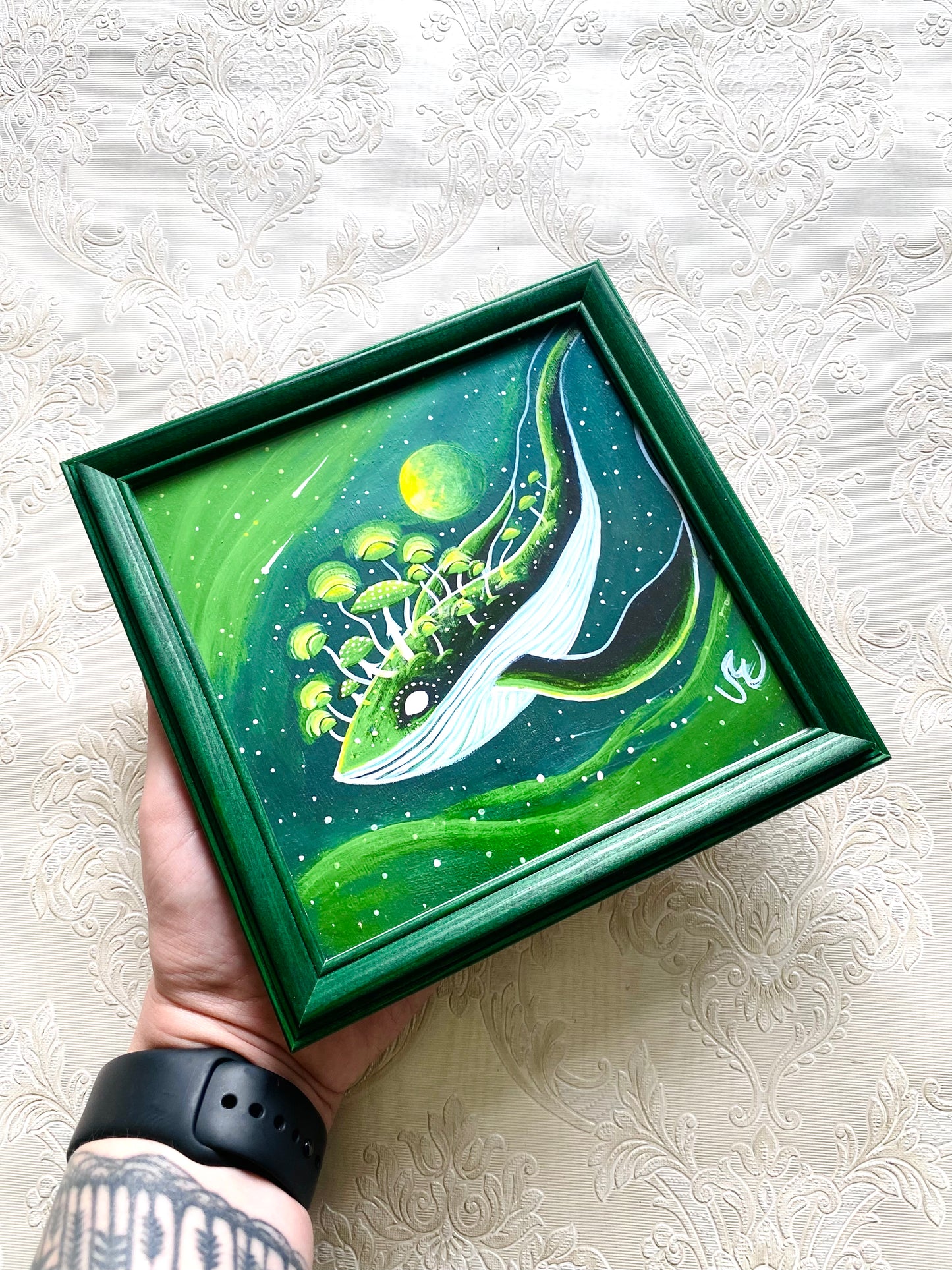 Mini gerahmter Kunstdruck / Mini keretezett művészi nyomat
