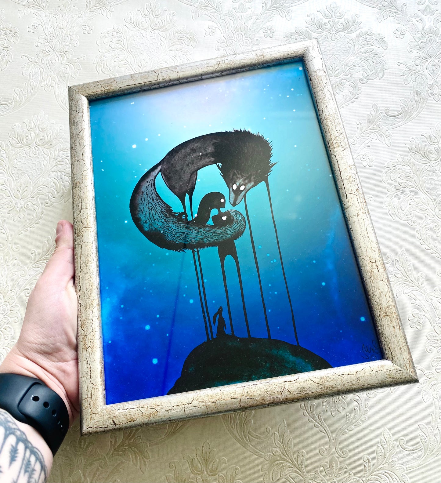 Medium framed art print / Közepes keretezett művészi nyomat