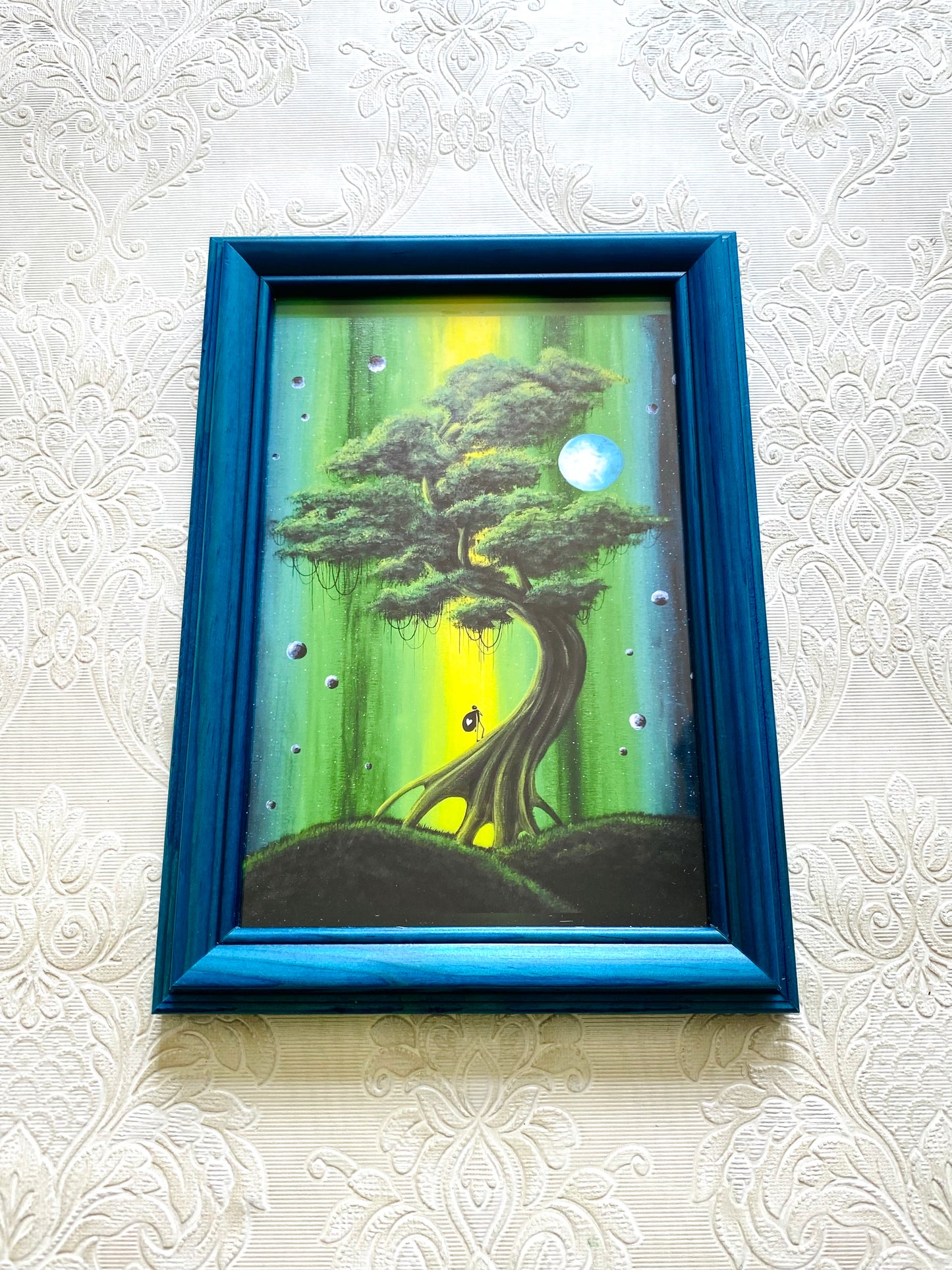 Mini gerahmter Kunstdruck / Mini keretezett művészi nyomat