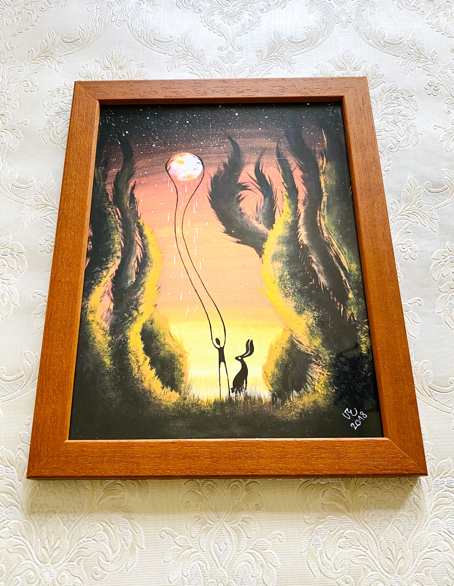 Medium framed art print / Közepes méretű keretezett művészi nyomat