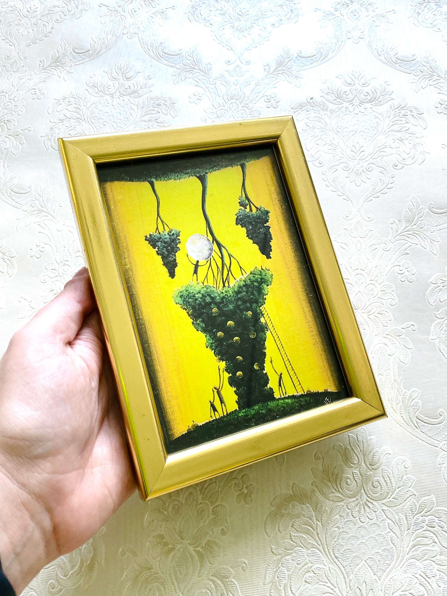 Mini gerahmter Kunstdruck / Mini keretezett művészi nyomat