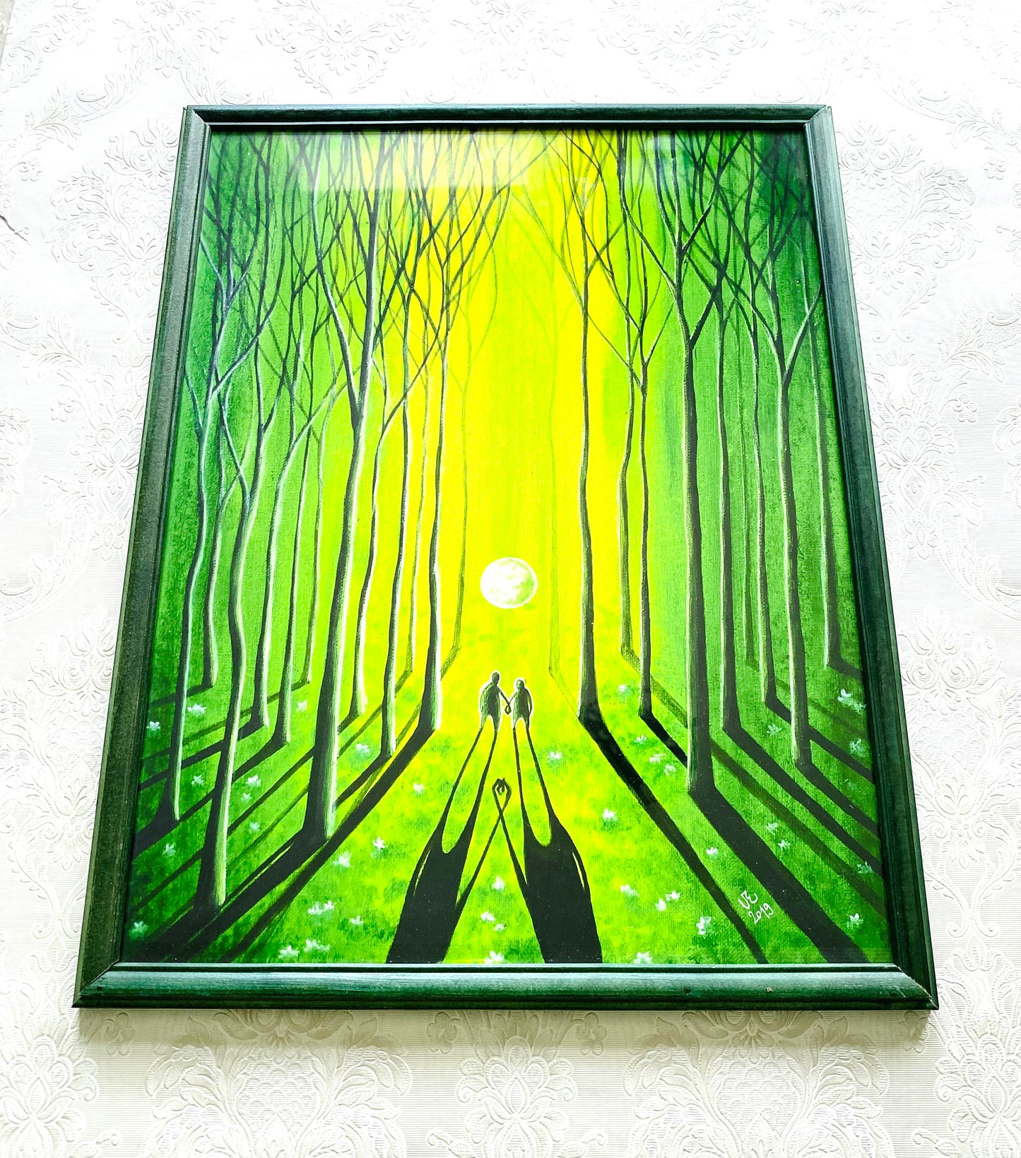 Larger framed art print / Nagyobb méretű keretezett művészi nyomat