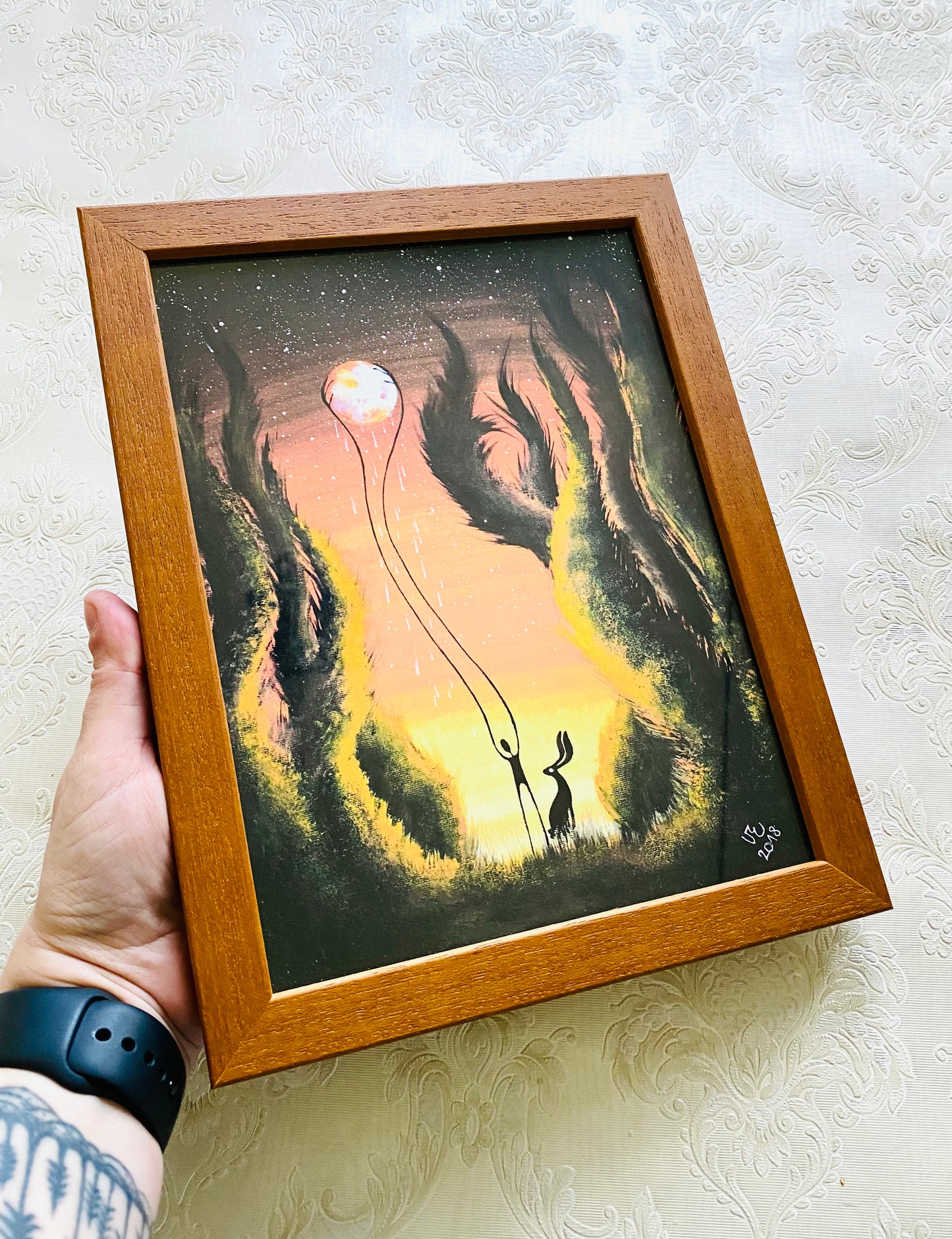 Medium framed art print / Közepes méretű keretezett művészi nyomat