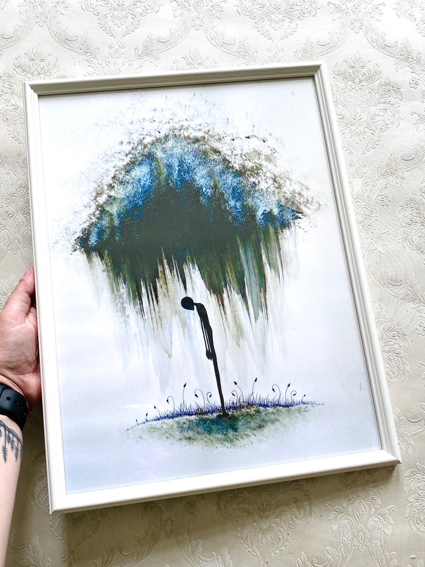 Larger framed art print / Nagyobb méretű keretezett művészi nyomat
