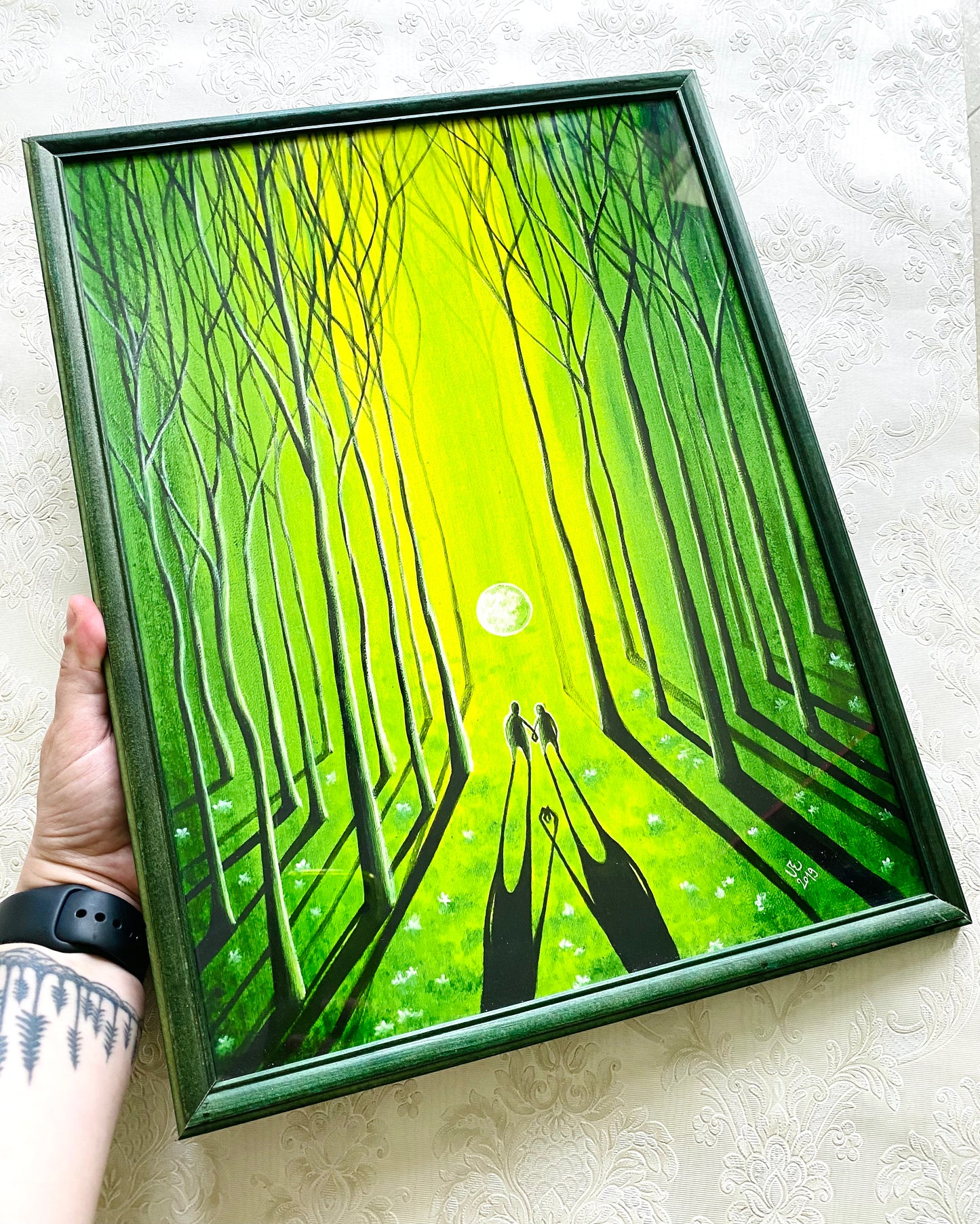 Larger framed art print / Nagyobb méretű keretezett művészi nyomat