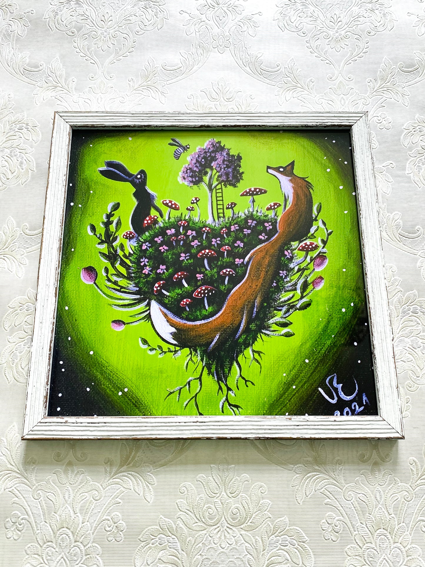 Medium framed art print / Közepes keretezett művészi nyomat