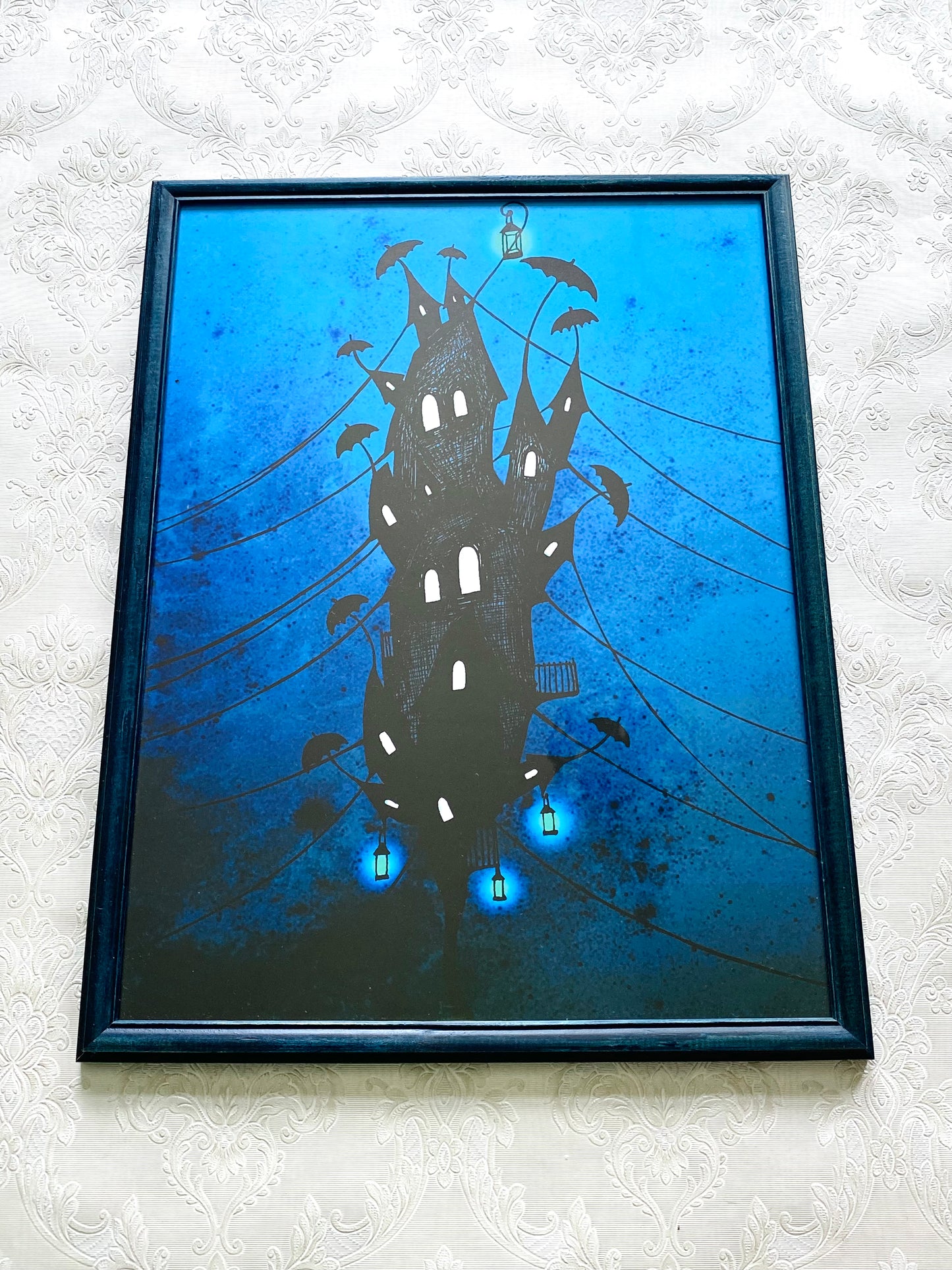 Larger framed art print / Nagyobb méretű keretezett művészi nyomat