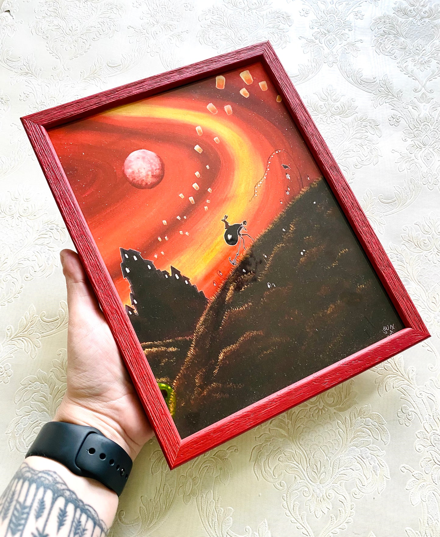 Medium framed art print / Közepes méretű keretezett művészi nyomat