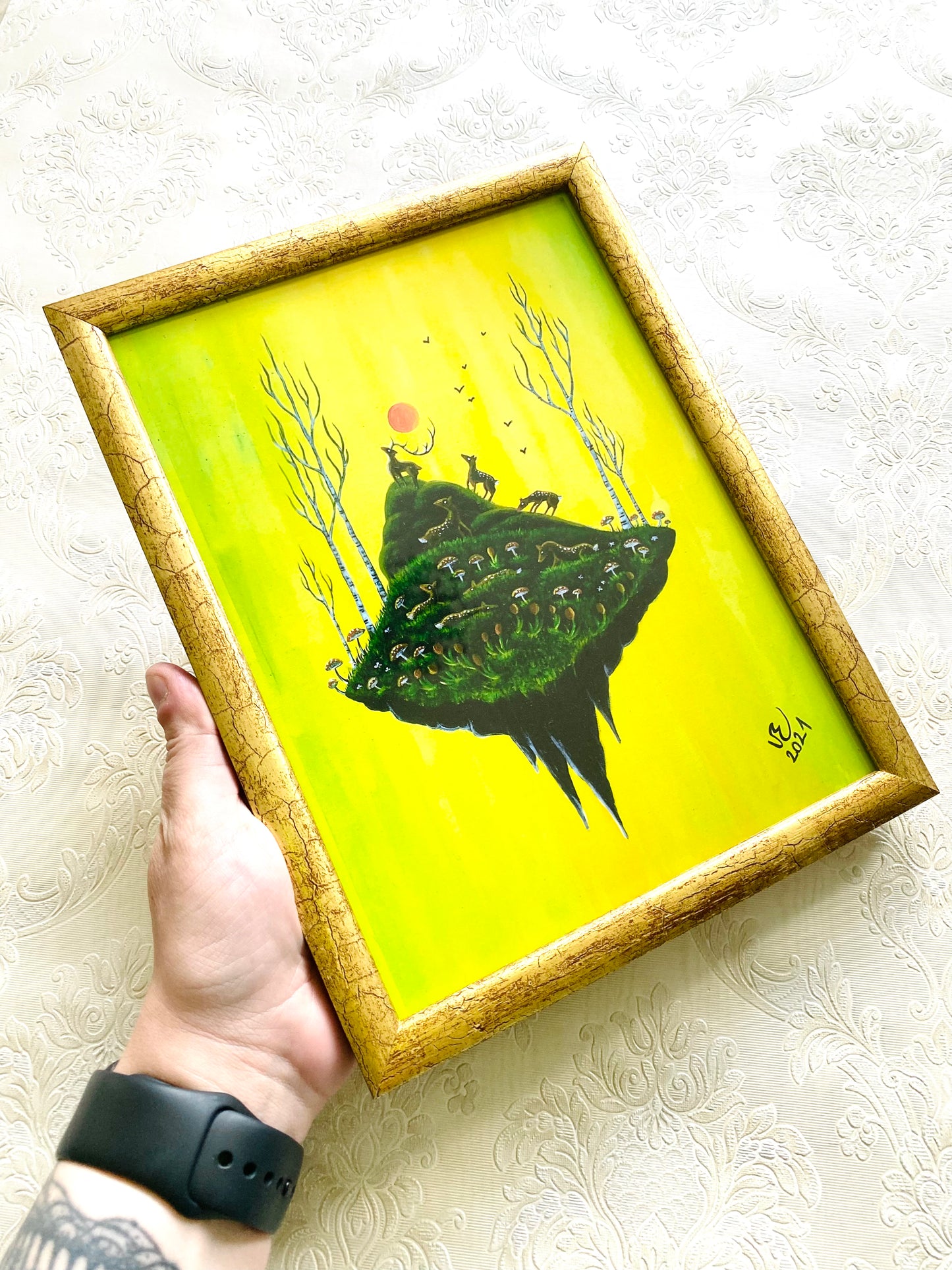 Medium framed art print / Közepes méretű keretezett művészi nyomat