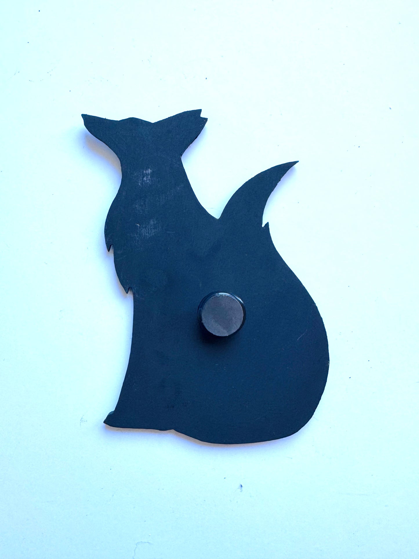Hand-painted EYCIIR fox MAGNET / Kézzel festett EYCIIR róka mágnes