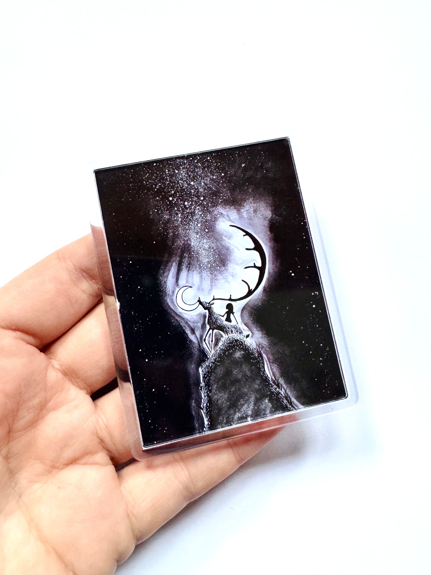 Plexi magnet / Mágnes plexi tokkal