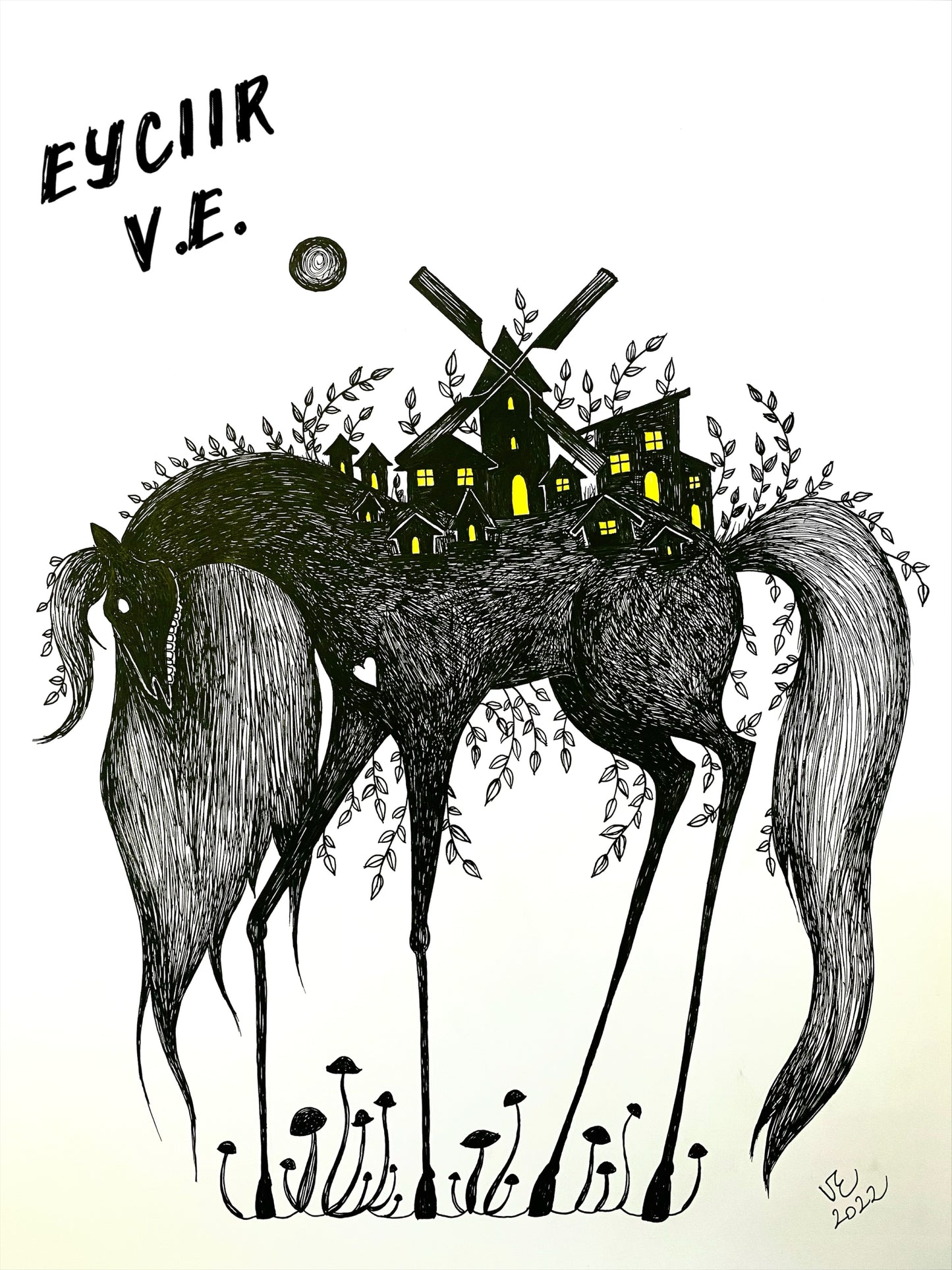 Signed art print (made to order) / Dedikált művészi nyomat (rendelhető)