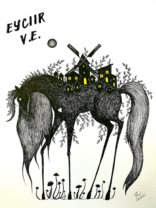 Signed art print (made to order) / Dedikált művészi nyomat (rendelhető)