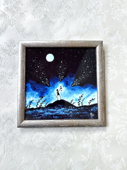 Mini framed art print / Mini keretezett művészi nyomat