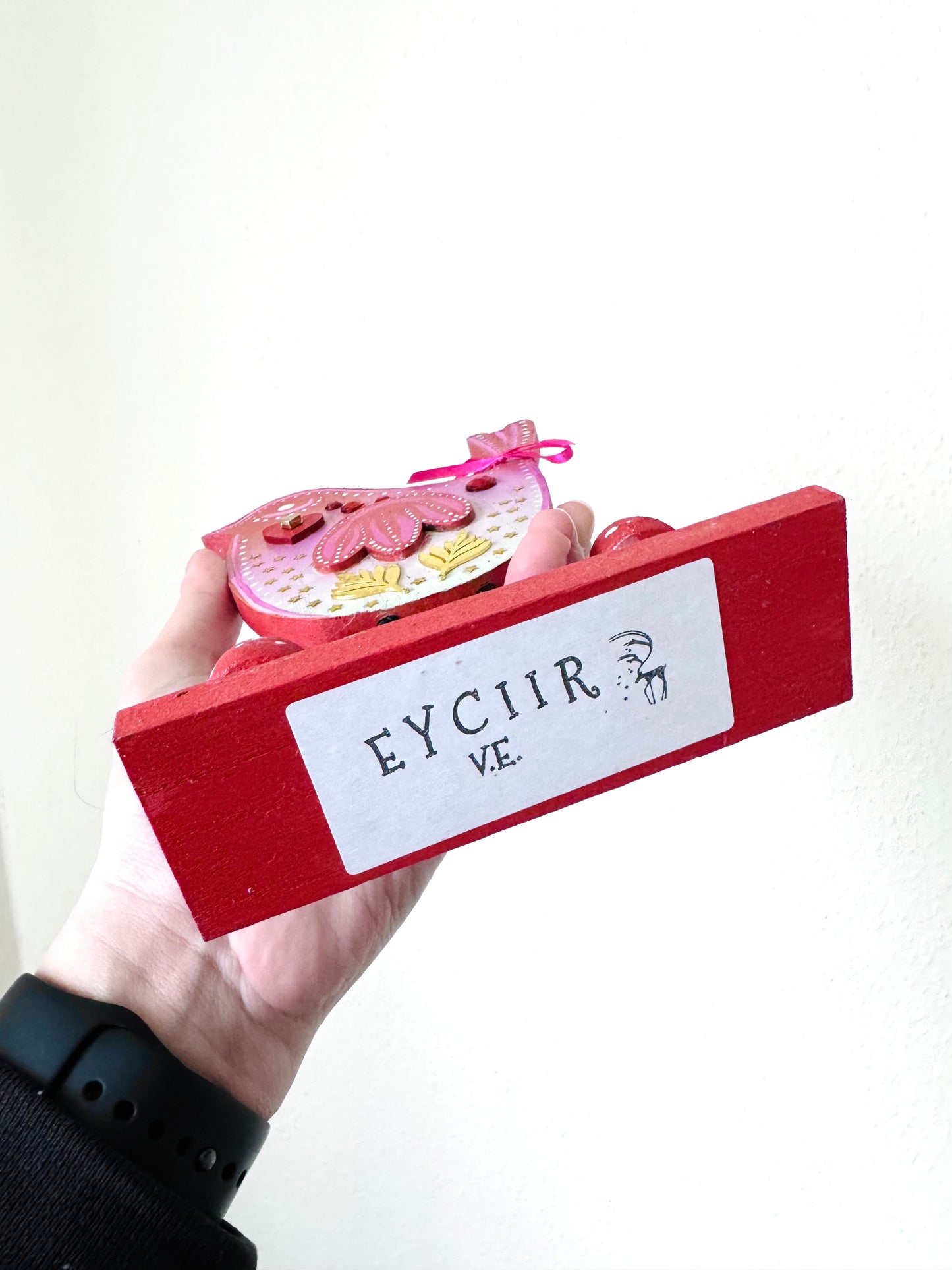 Springdecor bird figurine / Tavaszi madárka figura