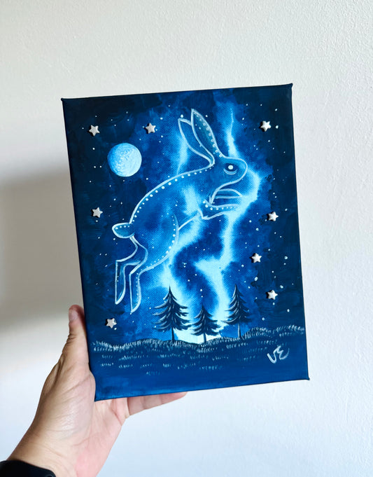 Original artwork - acrylic painting on canvas / Eredeti akril festmény feszített vászonra