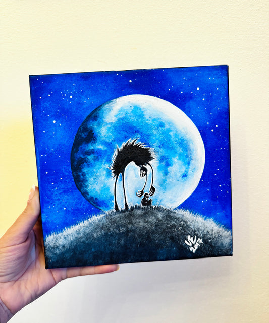 Original acrylic painting on canvas/ Eredeti akrilfestmény vásznon